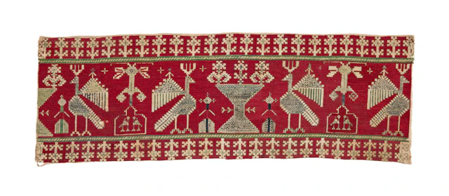A Fine Azemmour Silk Embroidery