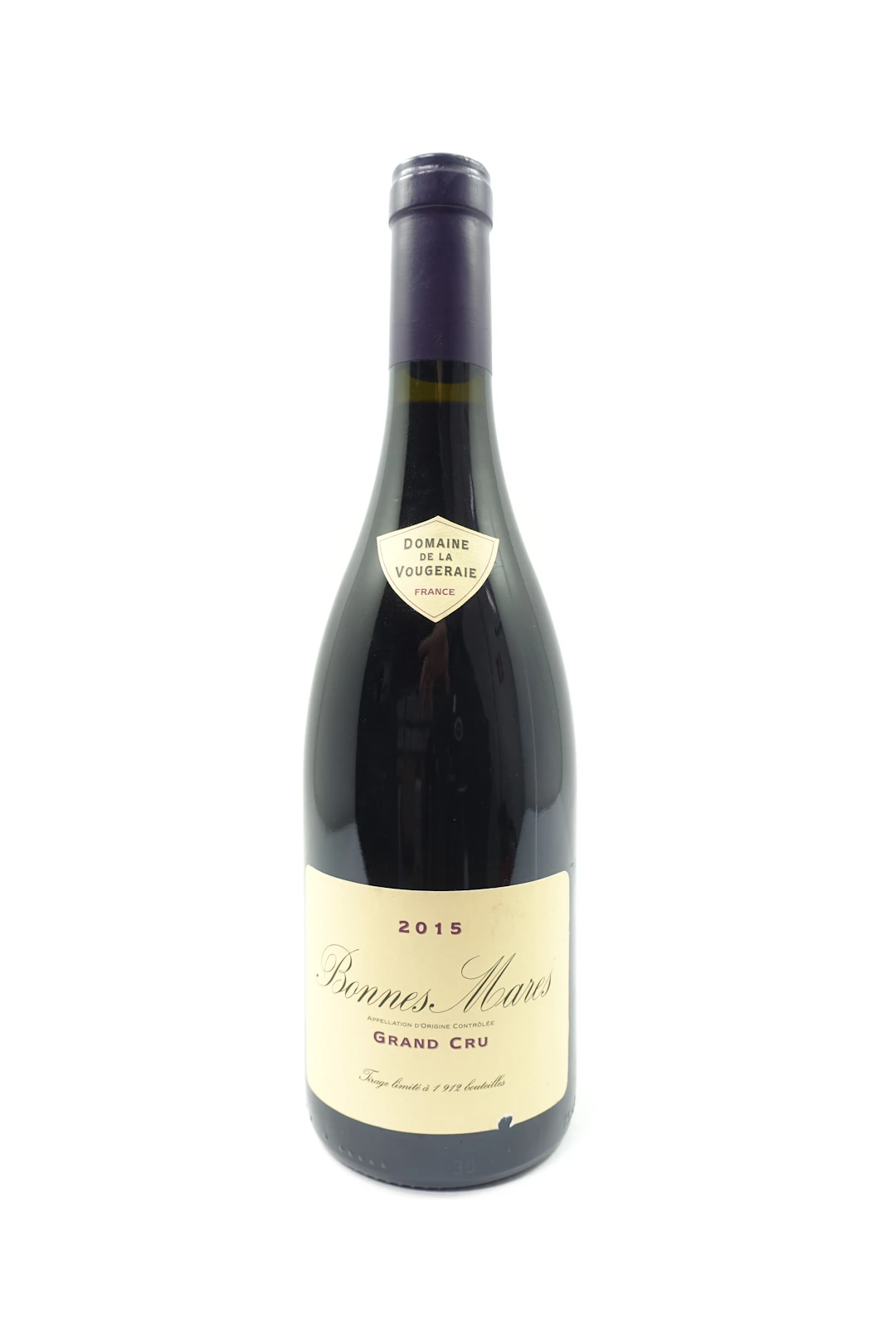 1 bt BONNES MARES 2015 Grand Cru. Domaine de la Vougeraie