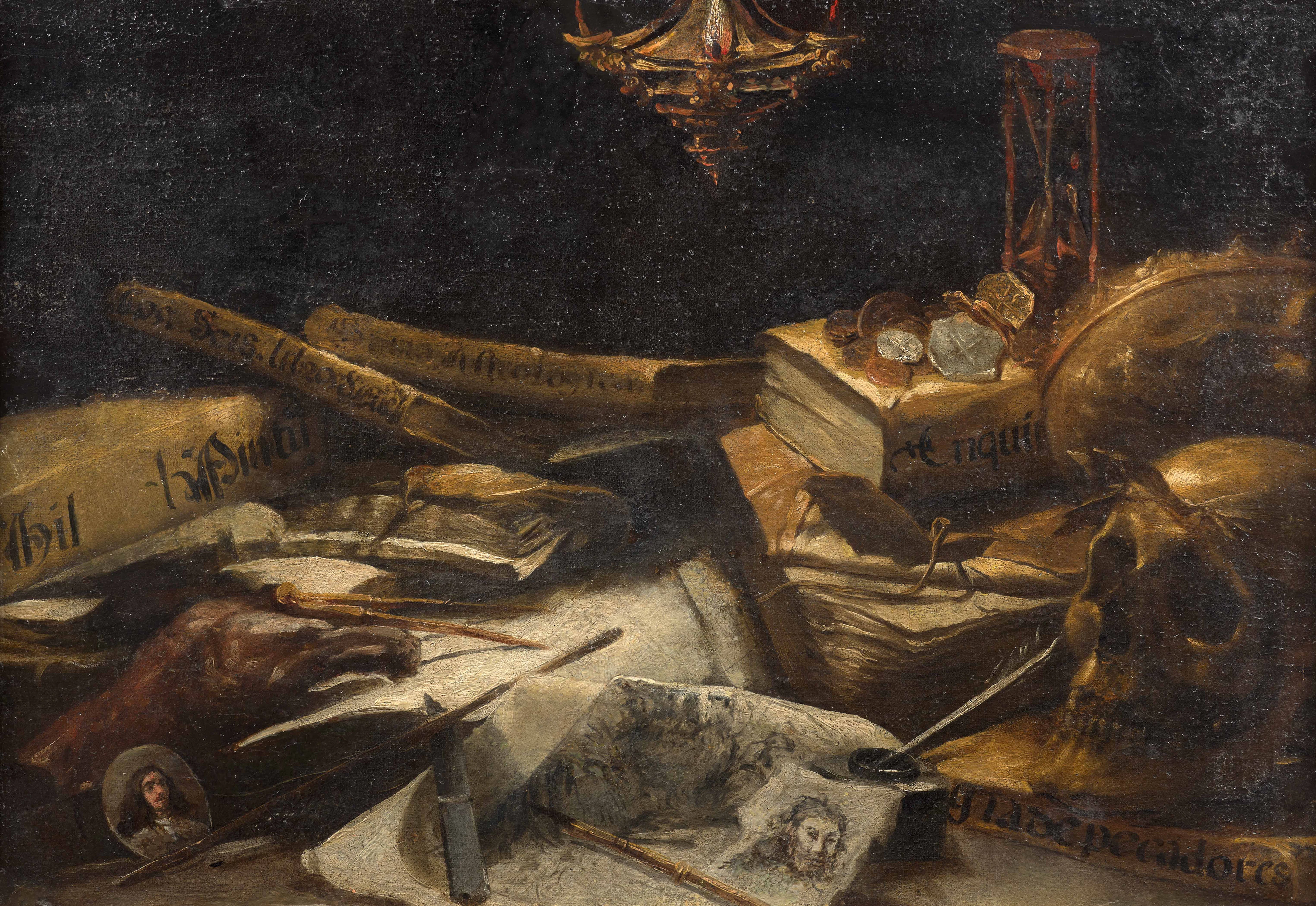 Ecole espagnole du XVIIe siècle Entourage de Juan de Valdés Leal Composition