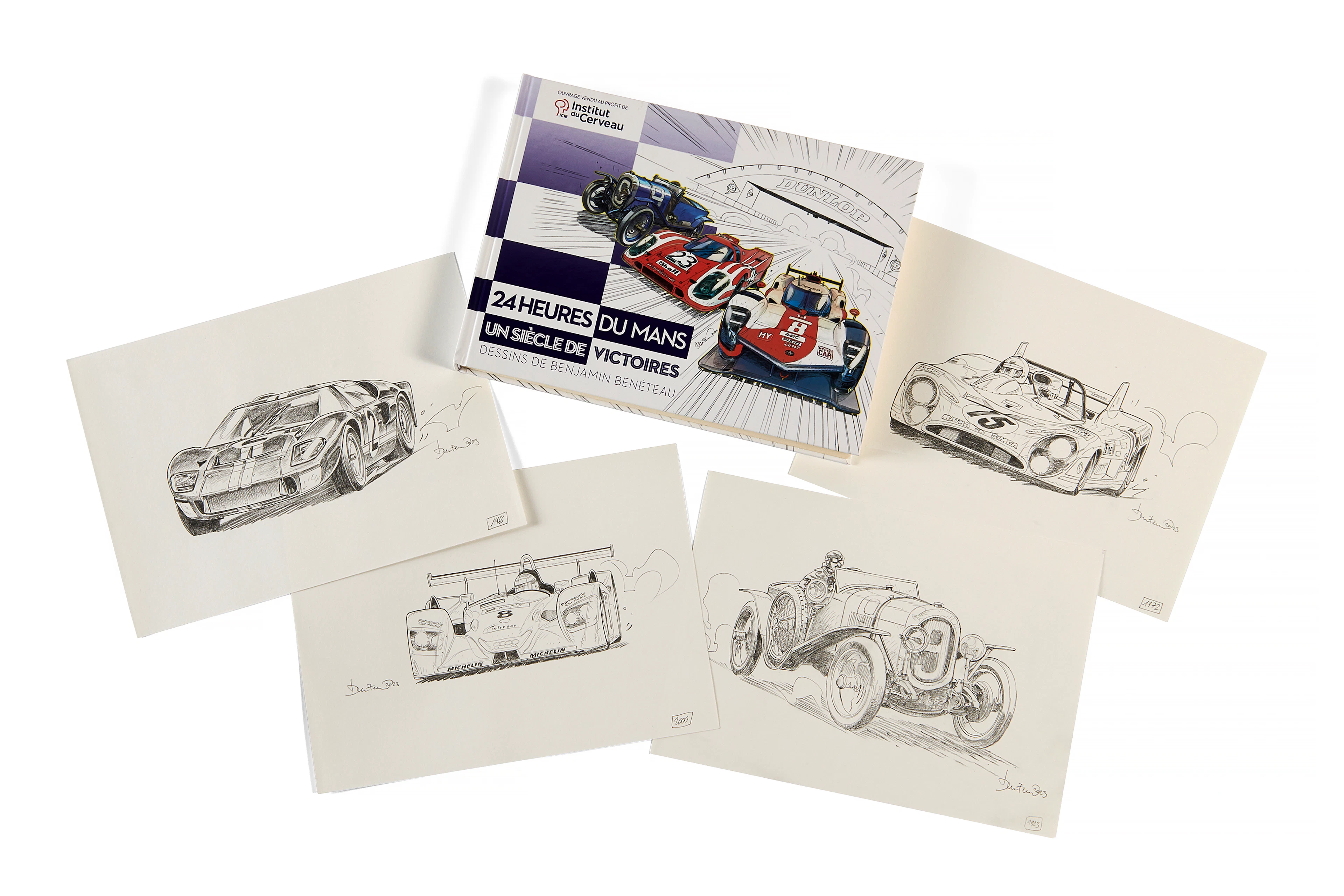 24 hours of Le Mans, Un siècle de victories - Book and drawings by