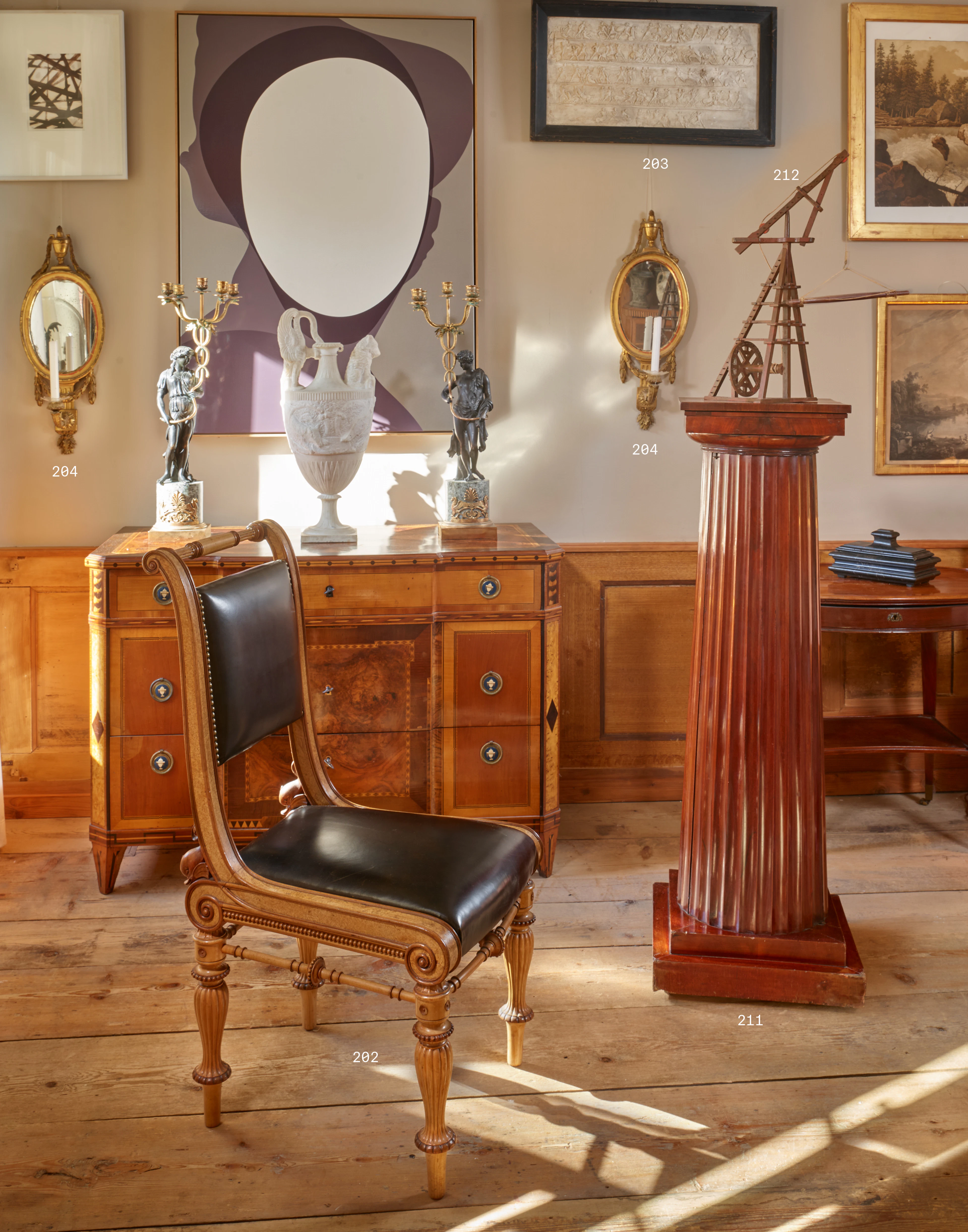 CHAISE DU TROISIÈME QUART DU XIXe SIÈCLE, TRAVAIL PROBABLEMENT AUTRICHIEN