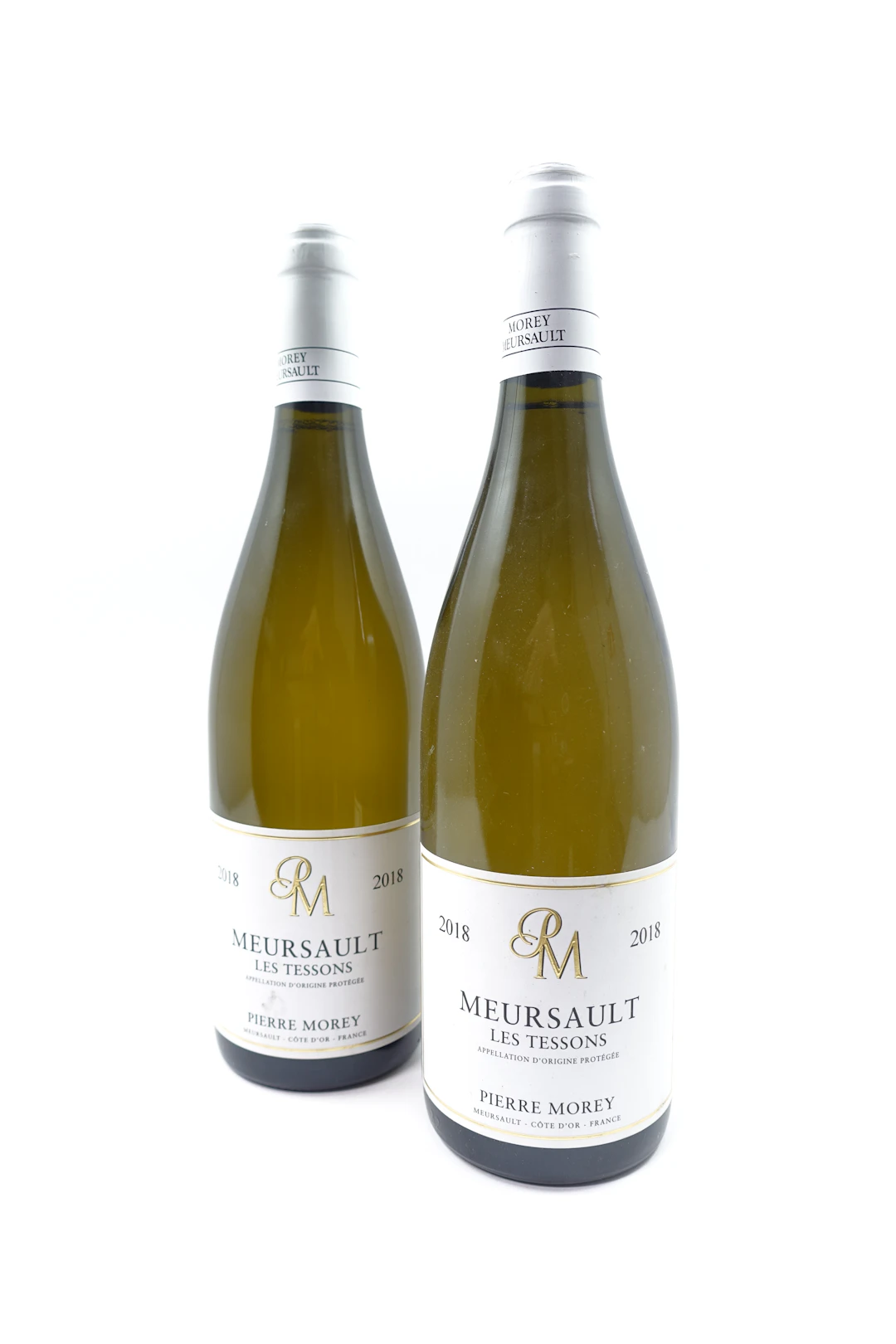 2 bts MEURSAULT 2018 Les Tessons. Pierre Morey