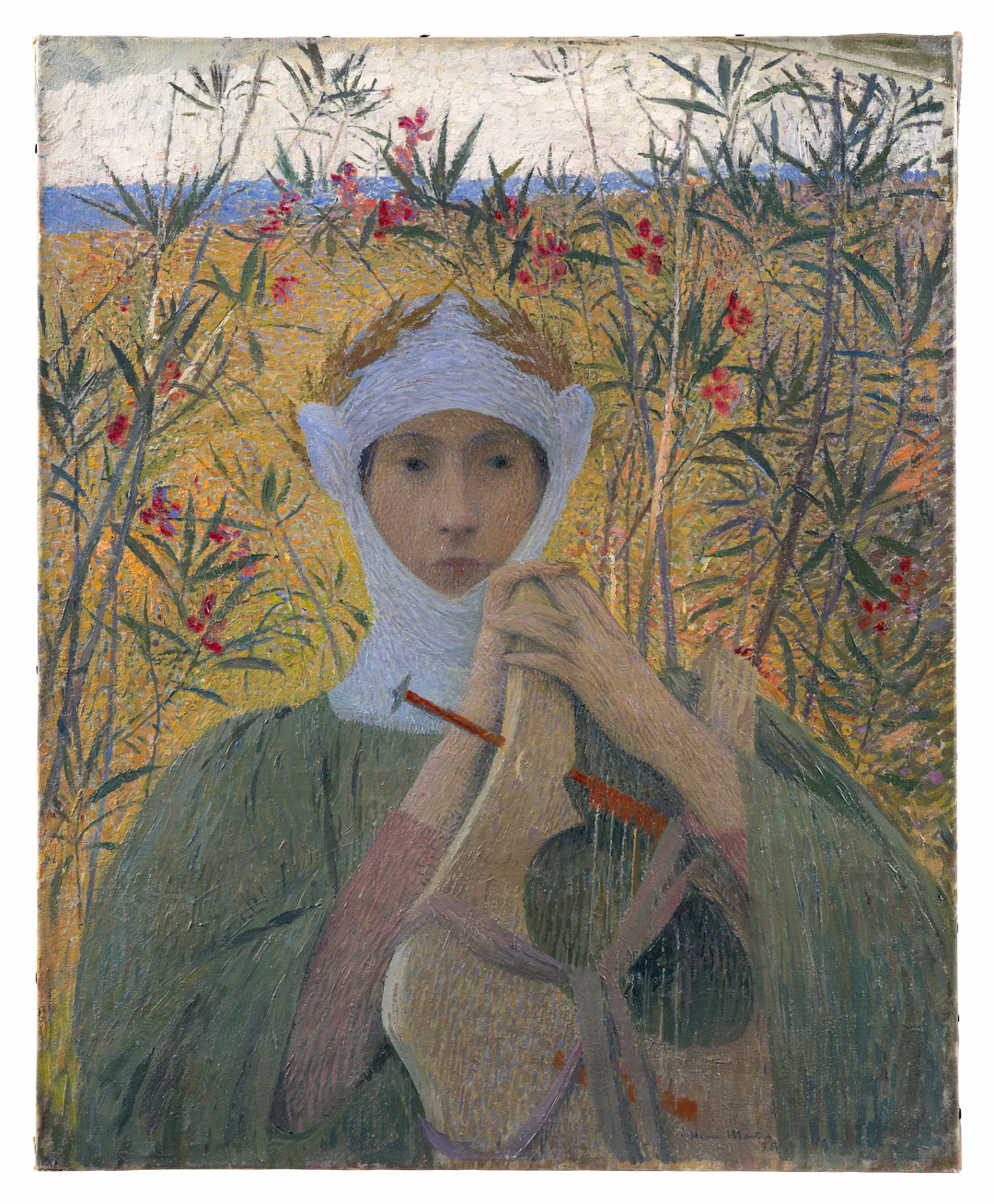 Clémence Isaure à la lyre - 1895