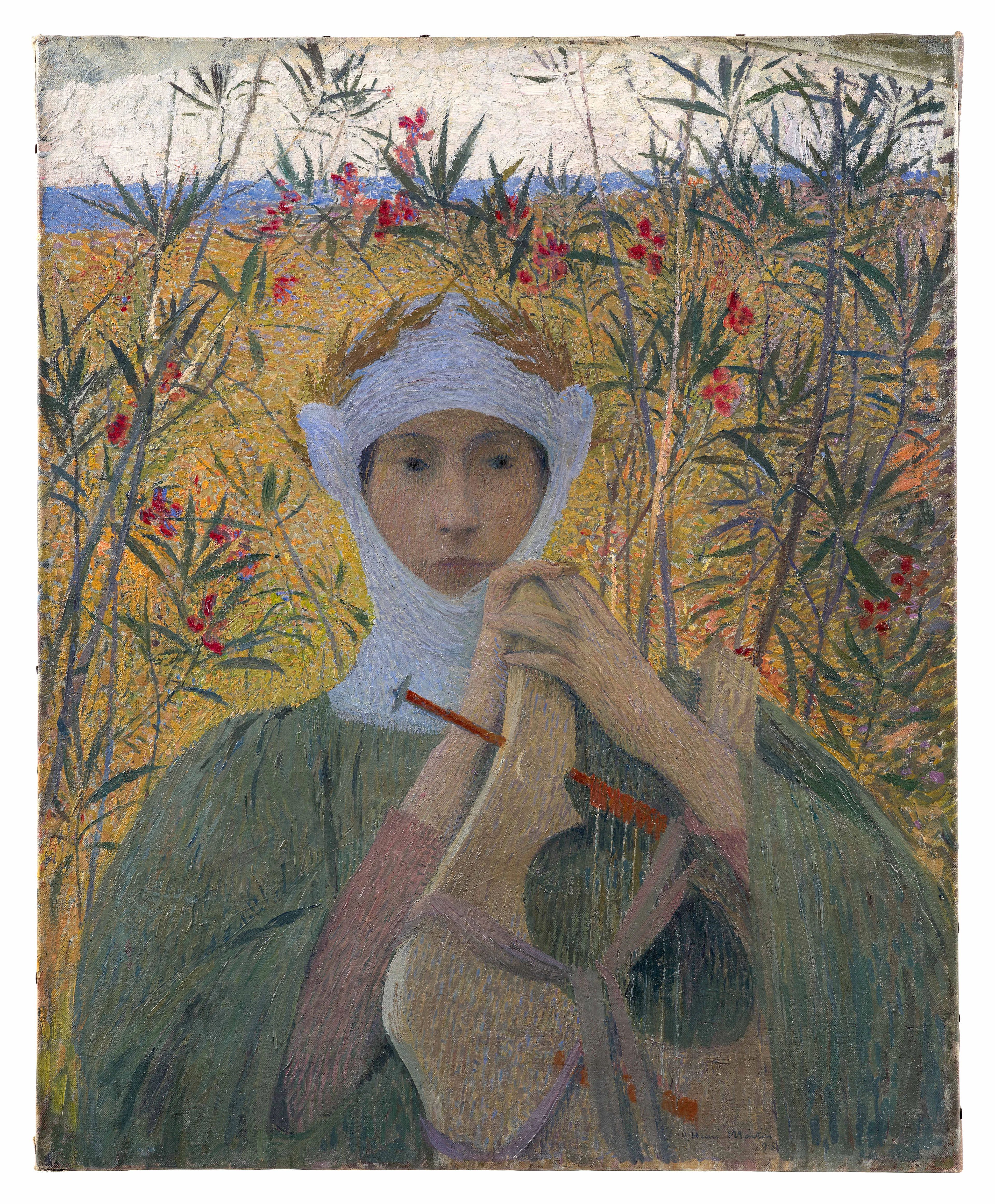 Clémence Isaure à la lyre - 1895