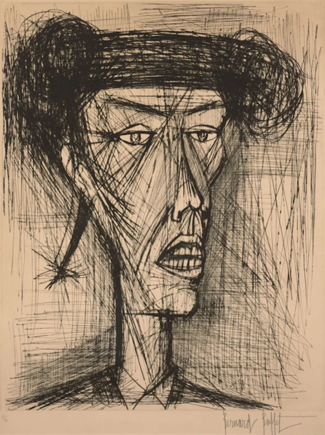 Bernard BUFFET 1928 - 1999 Torero II - 1961