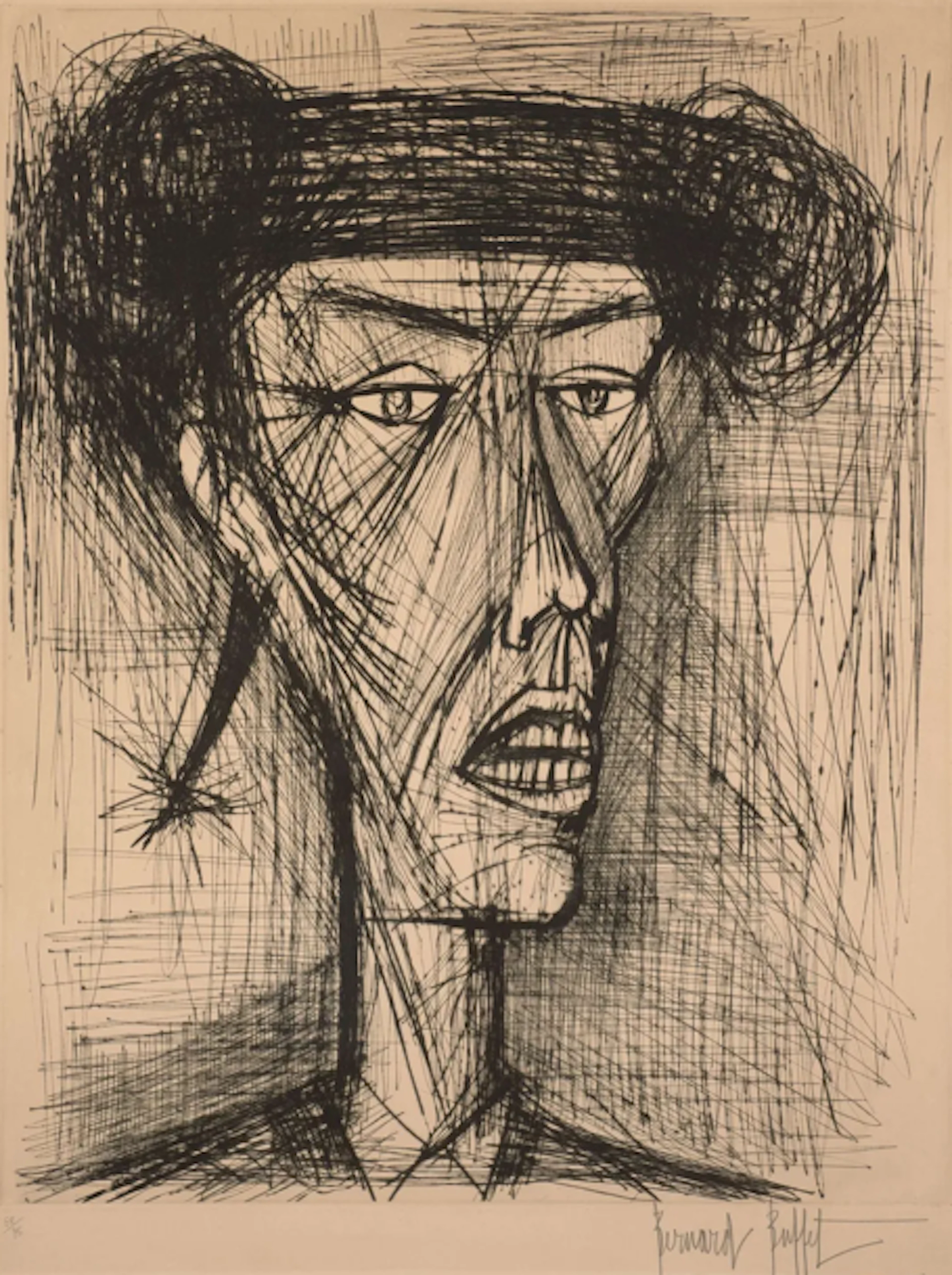 Bernard BUFFET 1928 - 1999 Torero II - 1961