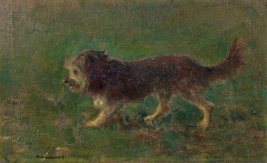 Pascal DAGNAN-BOUVERET Paris, 1852 - Quincey, 1929 Griffon marchant