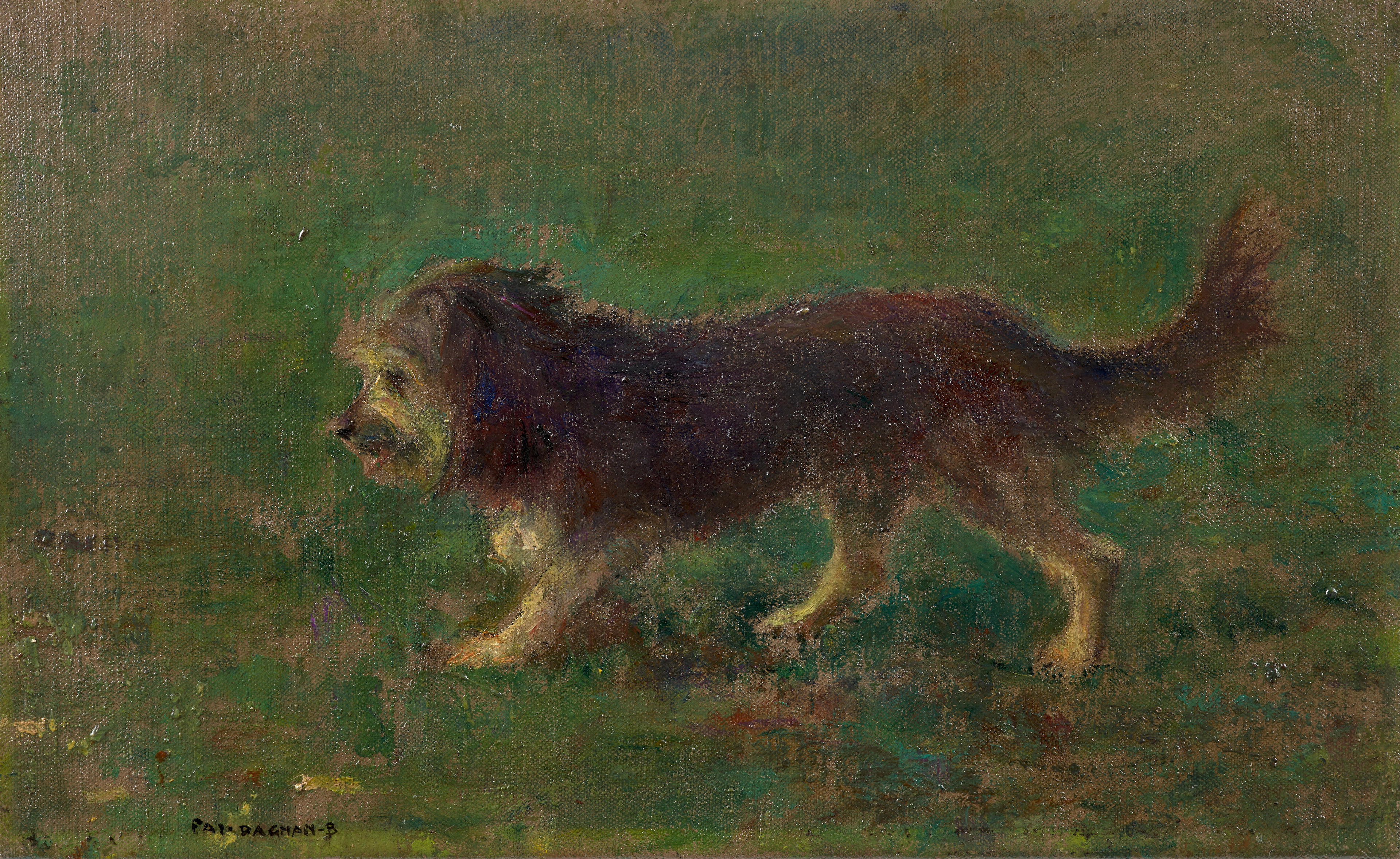 Pascal DAGNAN-BOUVERET Paris, 1852 - Quincey, 1929 Griffon marchant