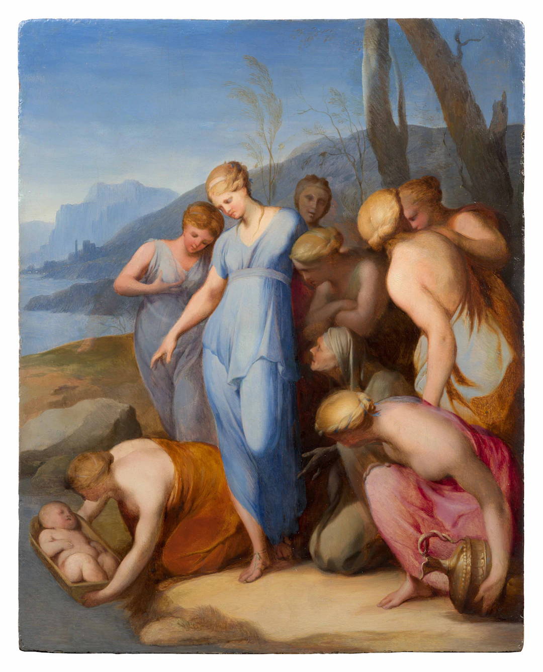 Lubin BAUGIN Pithiviers, 1610 – Paris, 1663 Moïse sauvé des eaux