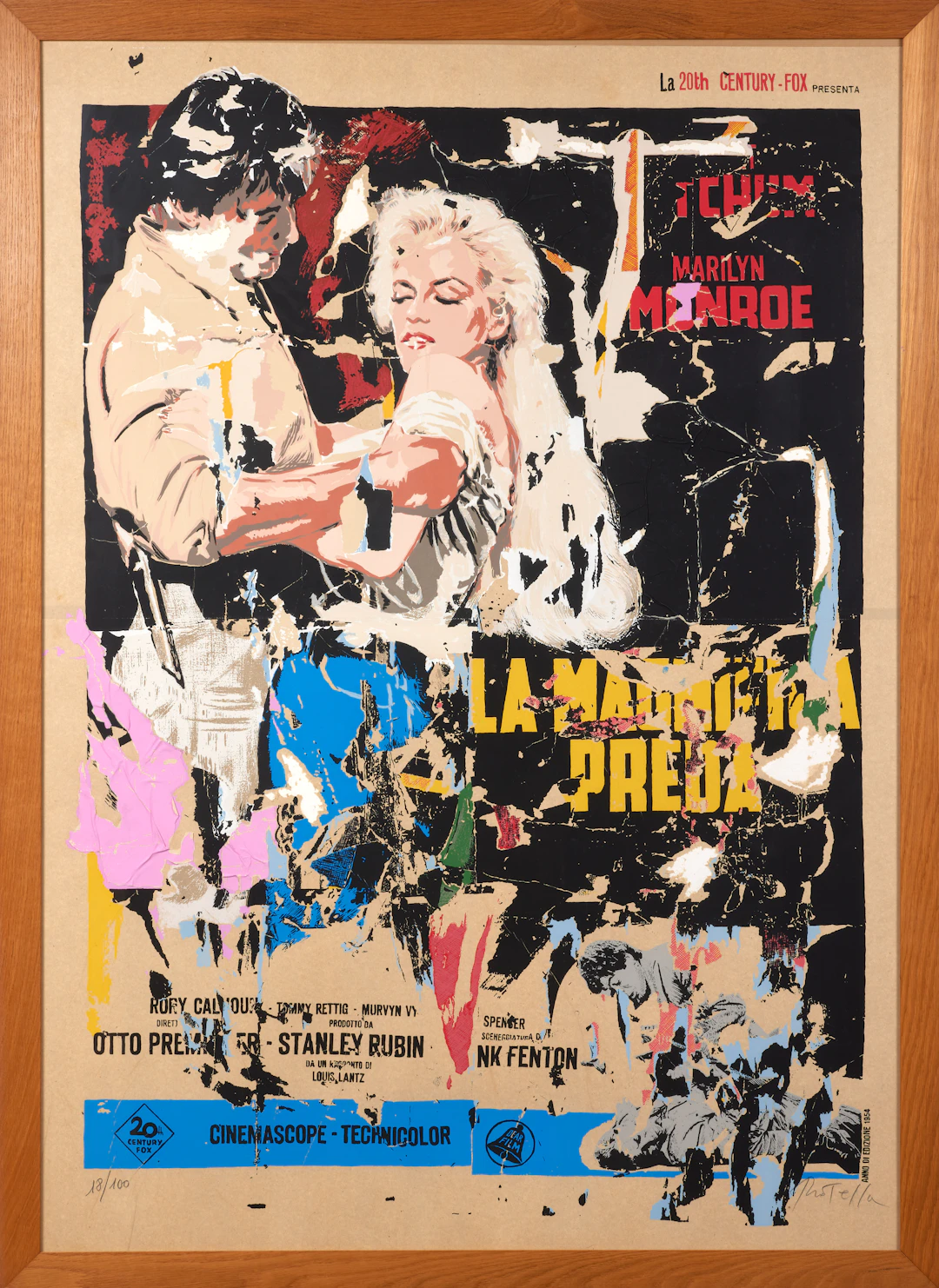 Mimmo ROTELLA La Magnifica Preda - 2004
