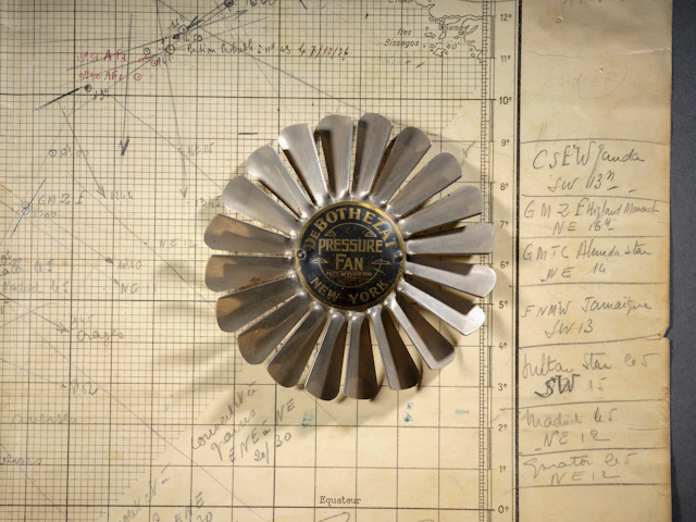 PETITE HÉLICE, ÉLÉMENT PROVENANT PROBABLEMENT D’UN AVION DE JEAN MERMOZ