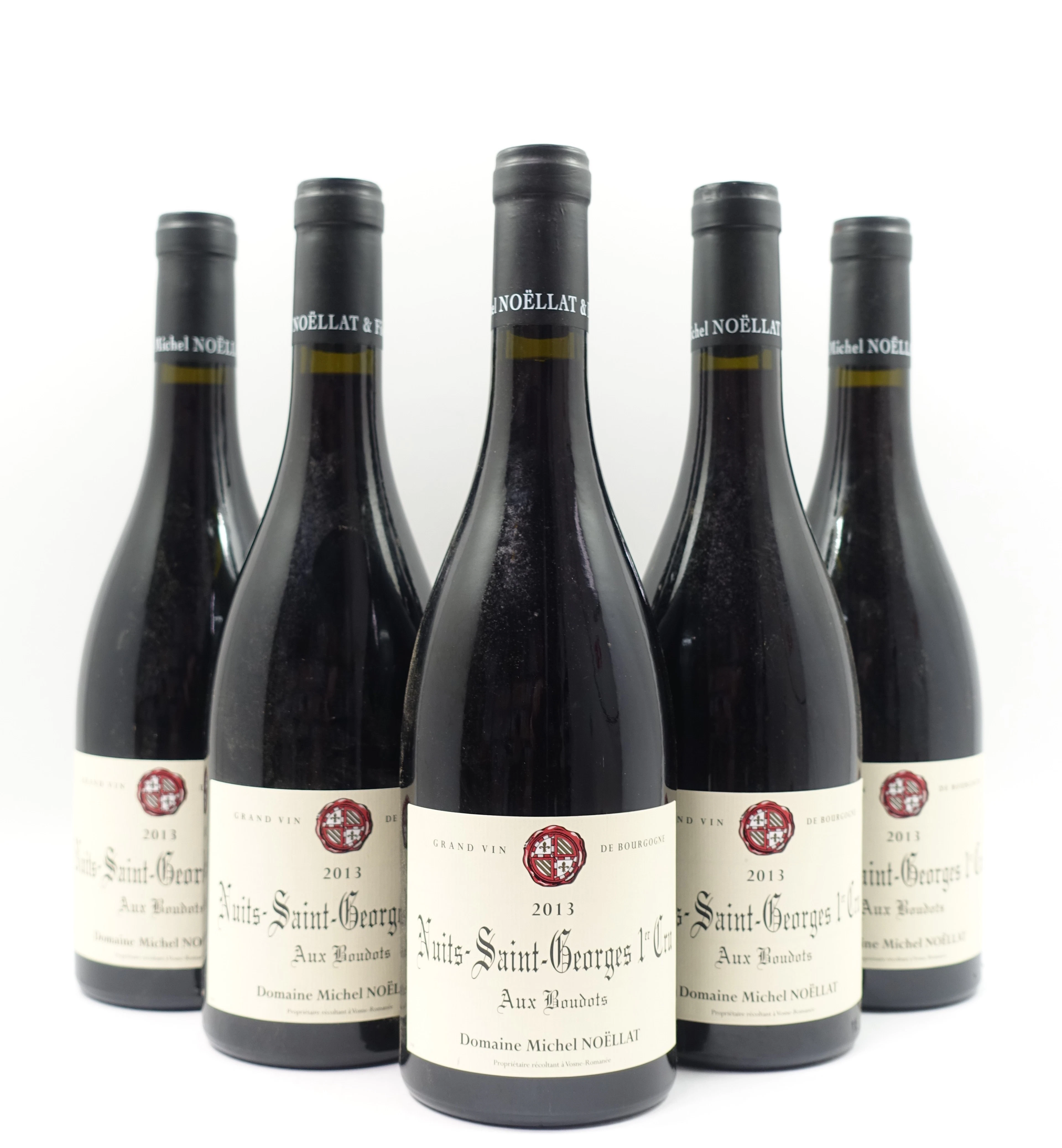 5 bts NUITS SAINT GEORGES 2013 1er cru Aux Boudots. Domaine Michel Noellat