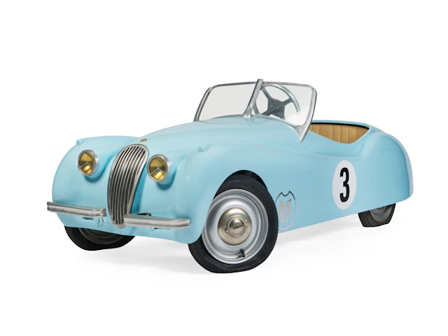 Jaguar XK120 Roadster - Pedal car for children No reserve