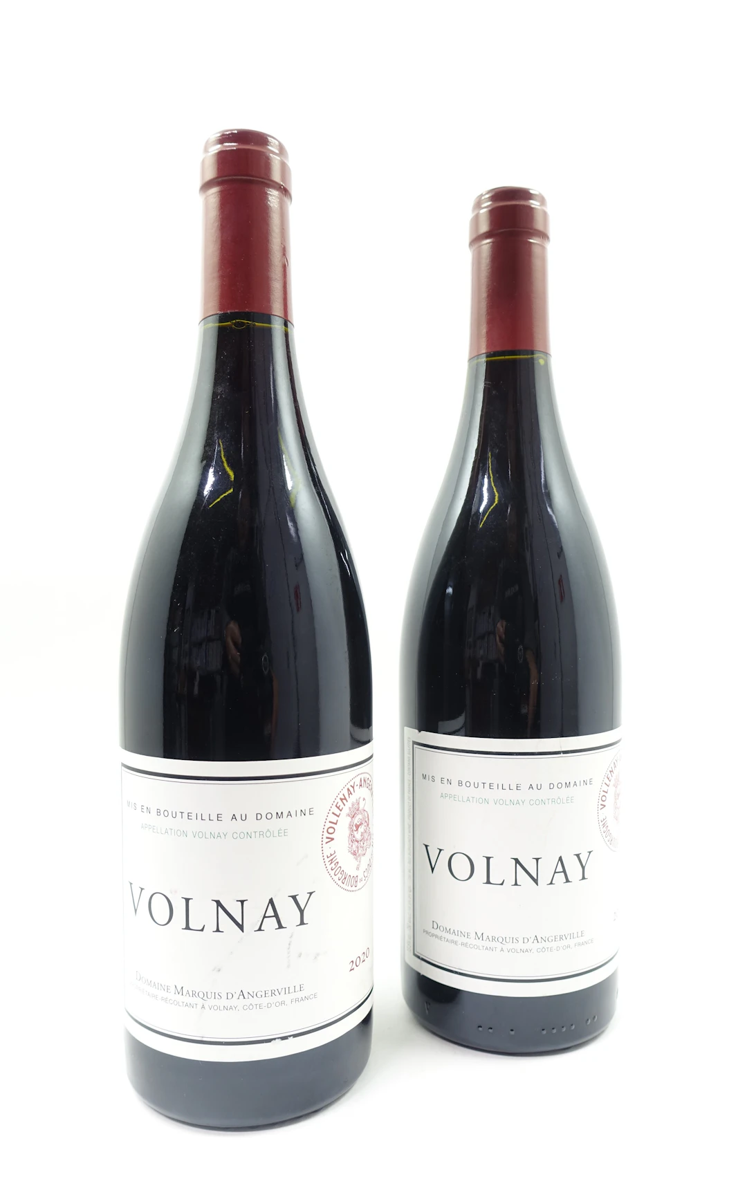 2 bts VOLNAY 2020 Marquis d'Angerville