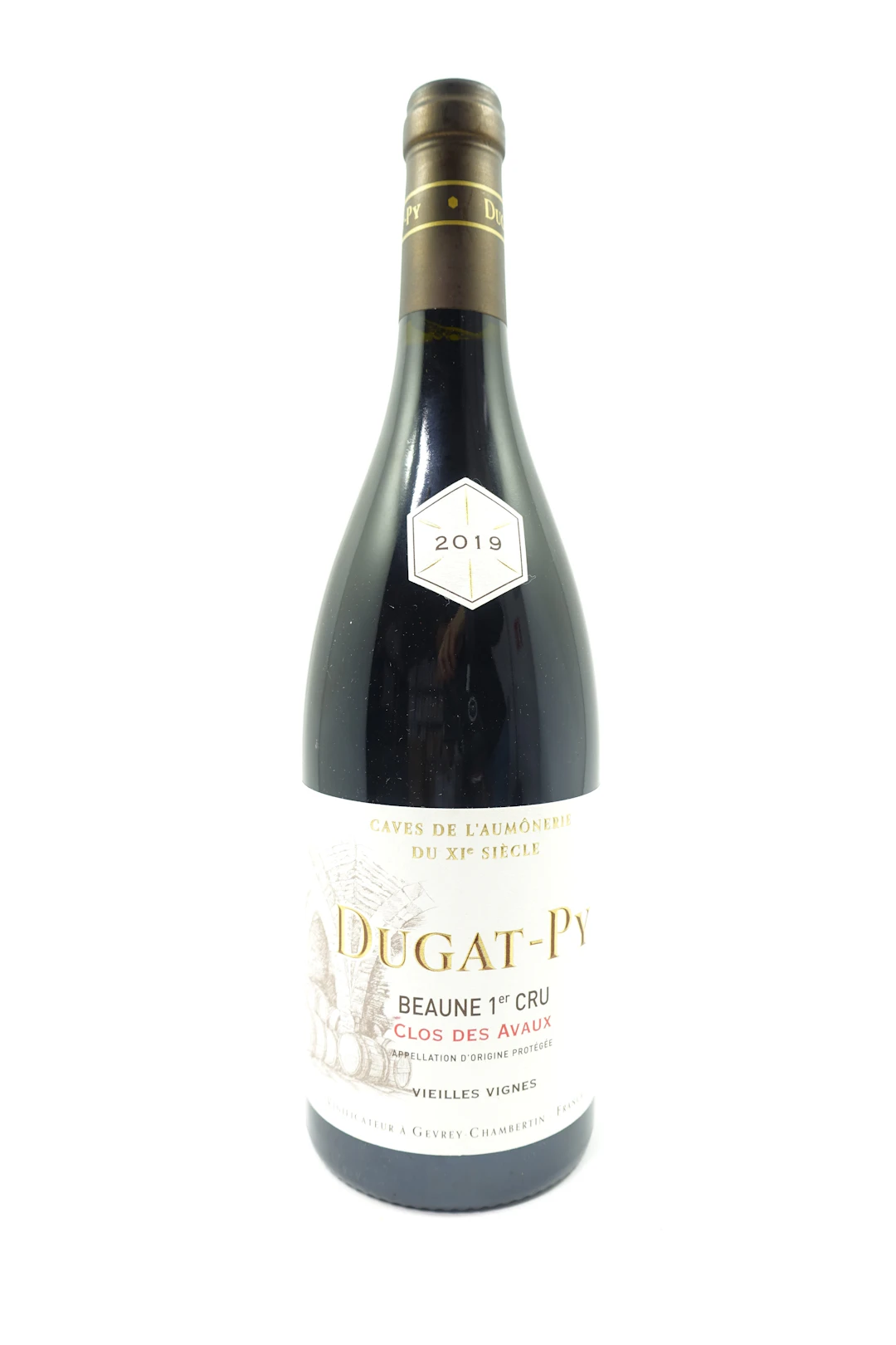 1 bt BEAUNE 2019 1er Cru Clos des Avaux. Vieilles Vignes. Dugat-Py