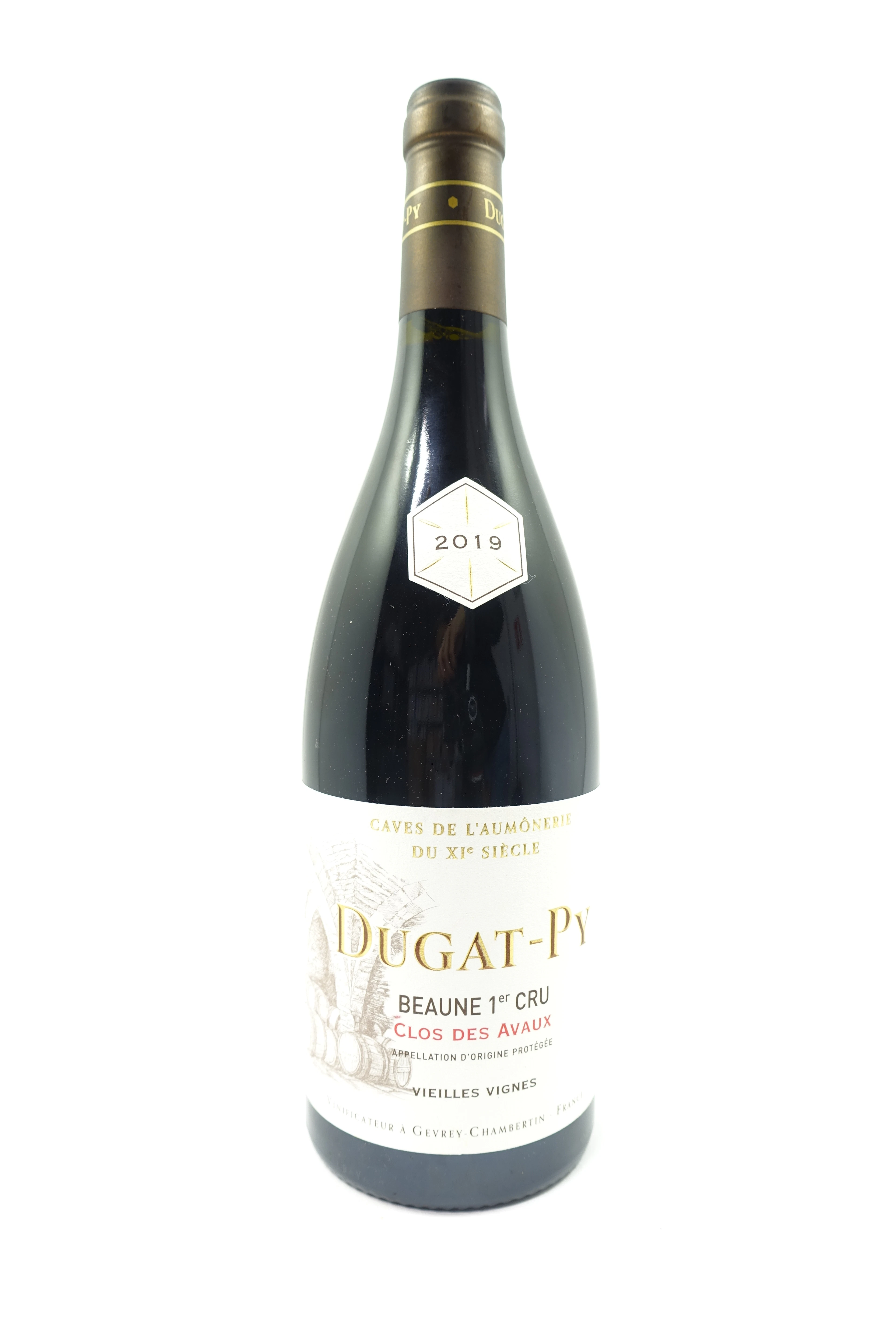 1 bt BEAUNE 2019 1er Cru Clos des Avaux. Vieilles Vignes. Dugat-Py