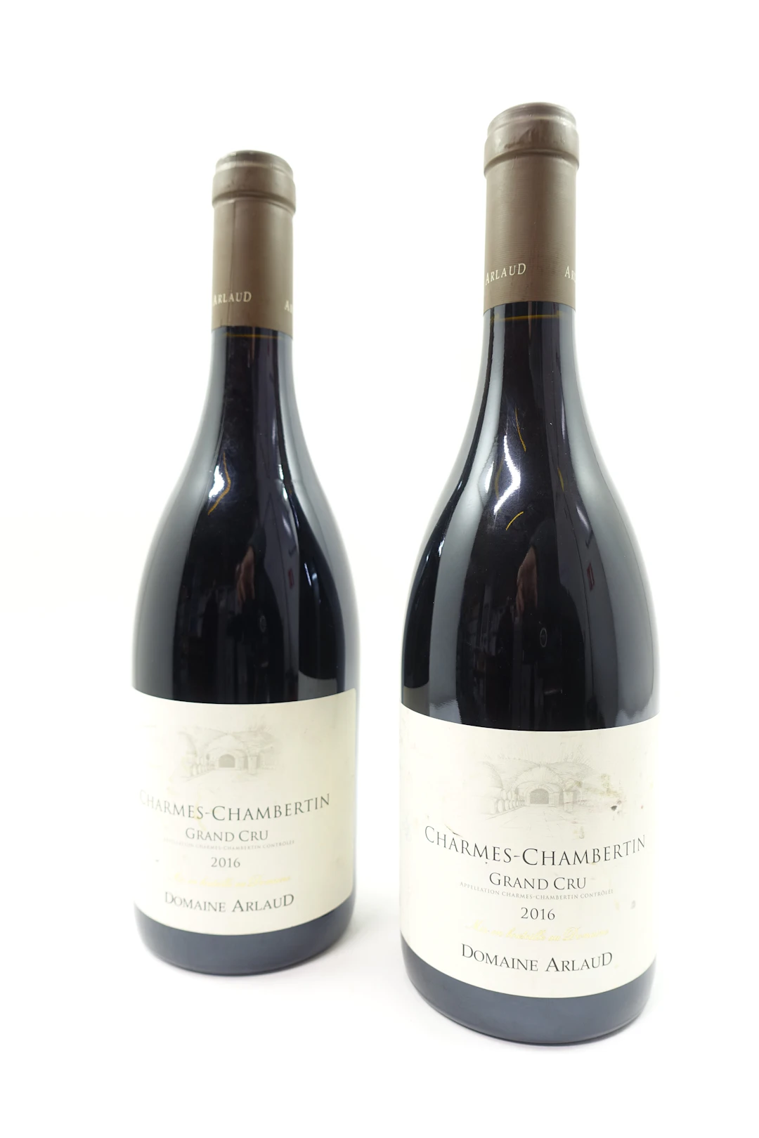 2 bts CHARMES CHAMBERTIN 2016 Grand Cru. Domaine Arlaud