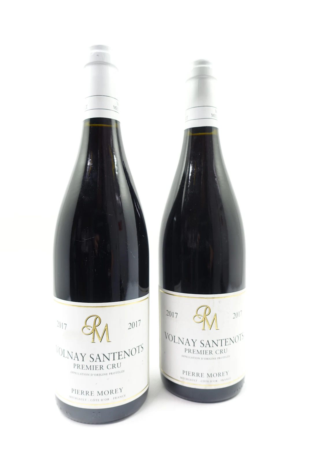 2 bts VOLNAY 2017 1er Cru Santenots. Pierre Morey