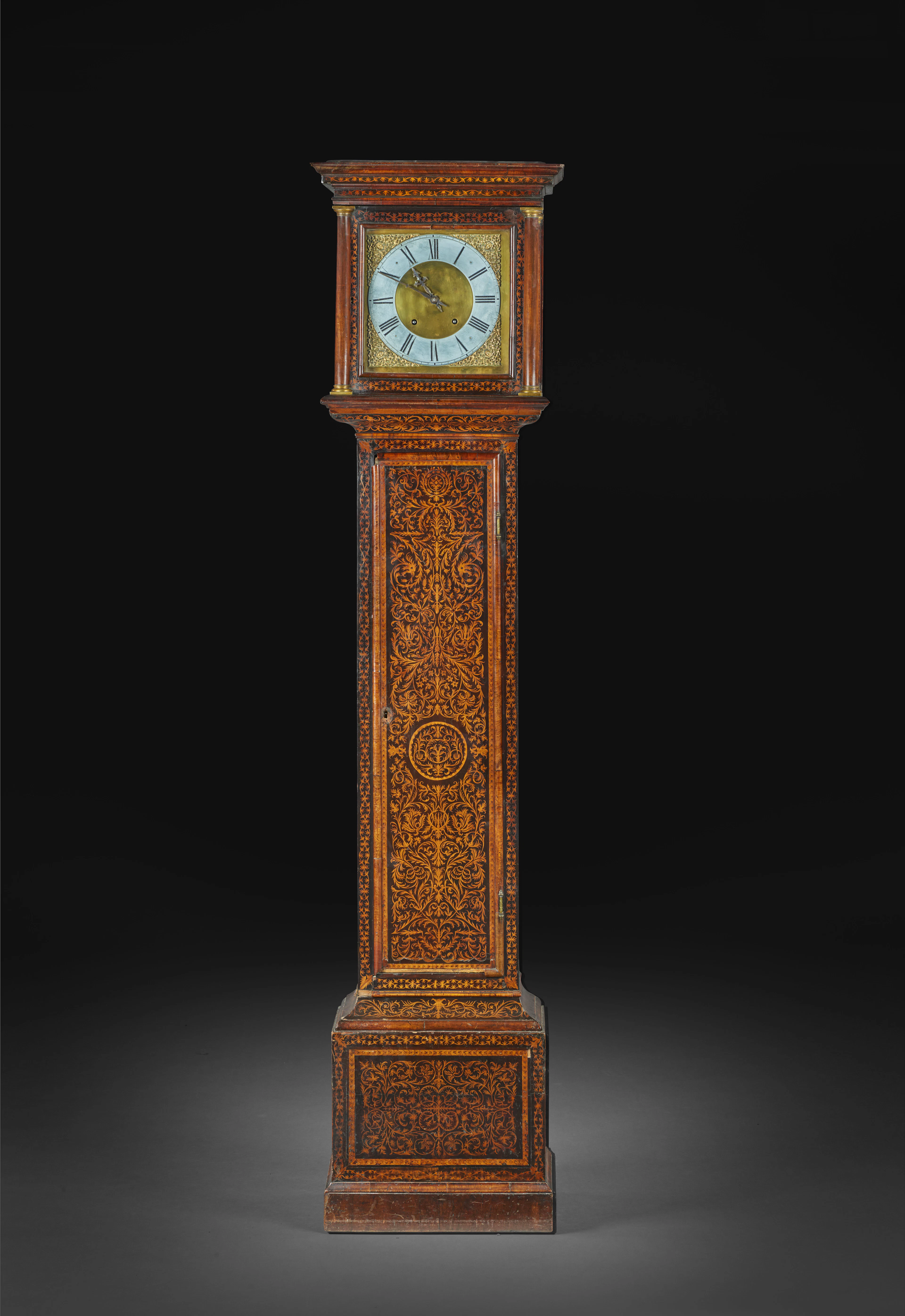 RÉGULATEUR DE PARQUET D’ÉPOQUE GEORGE I, VERS 1720-1725