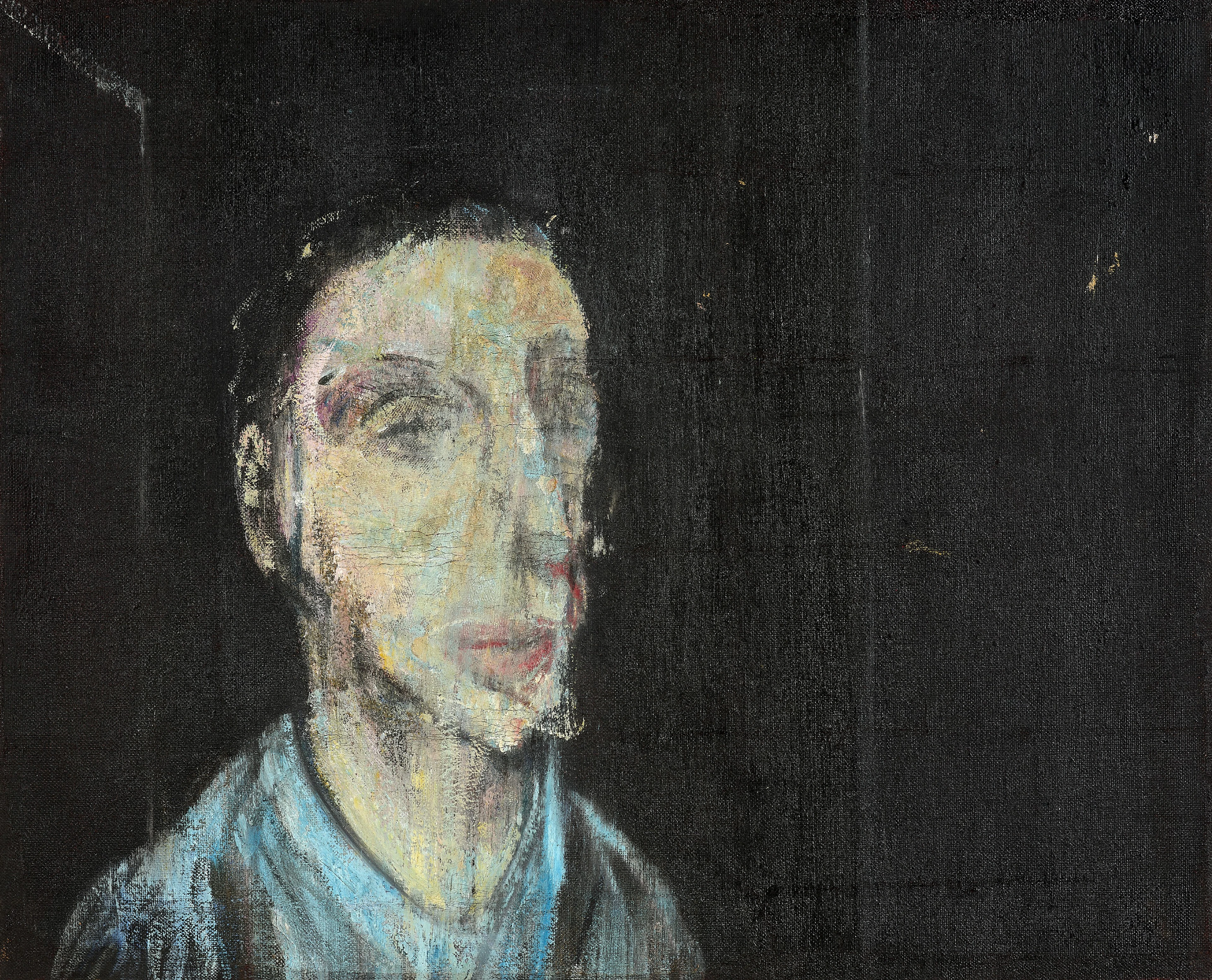 Francis BACON 1909-1992 Untitled (Head of a woman - Lisa Sainsbury)
