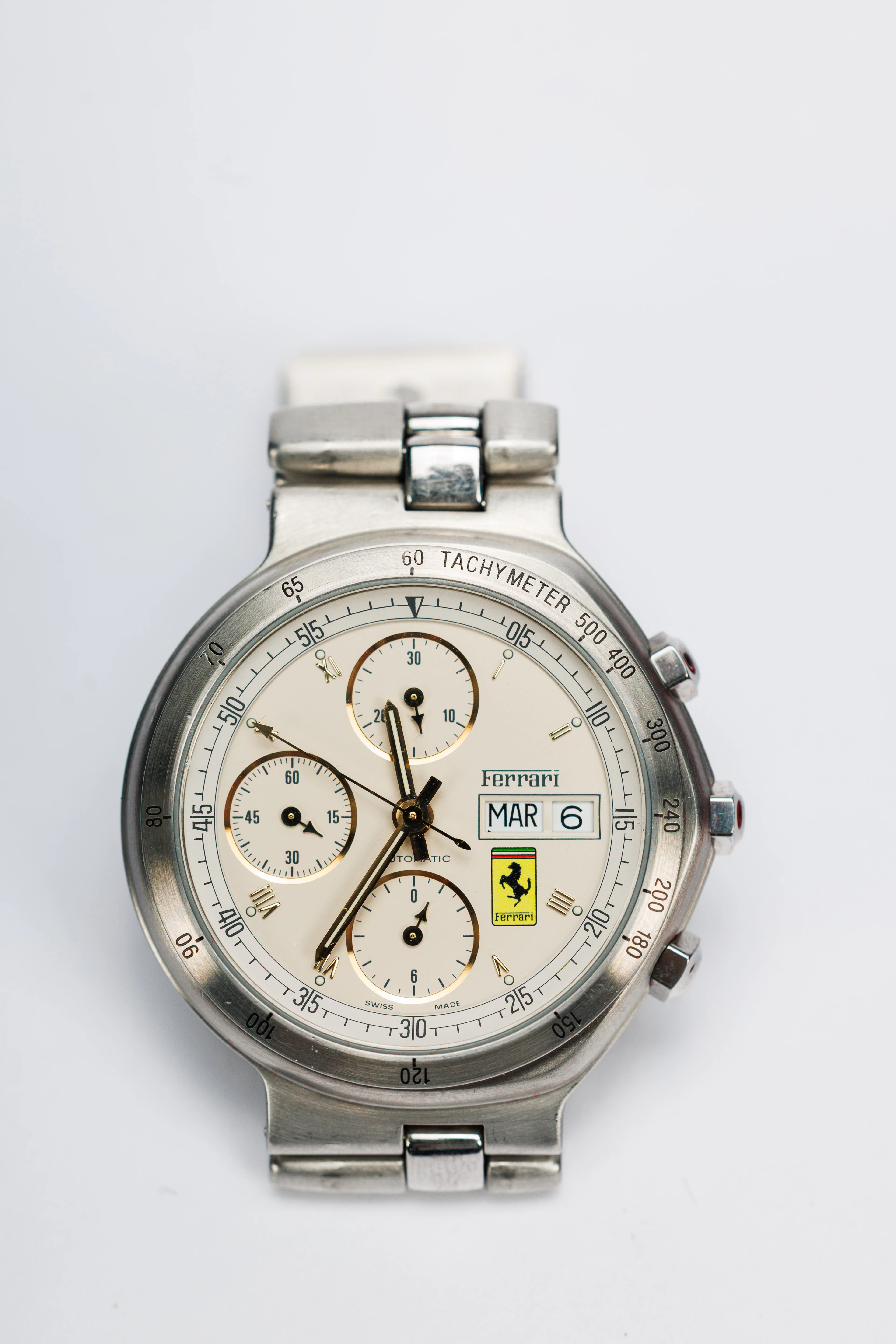 CARTIER for FERRARI "Formula", ref. 2646, n° 343084 No reserve