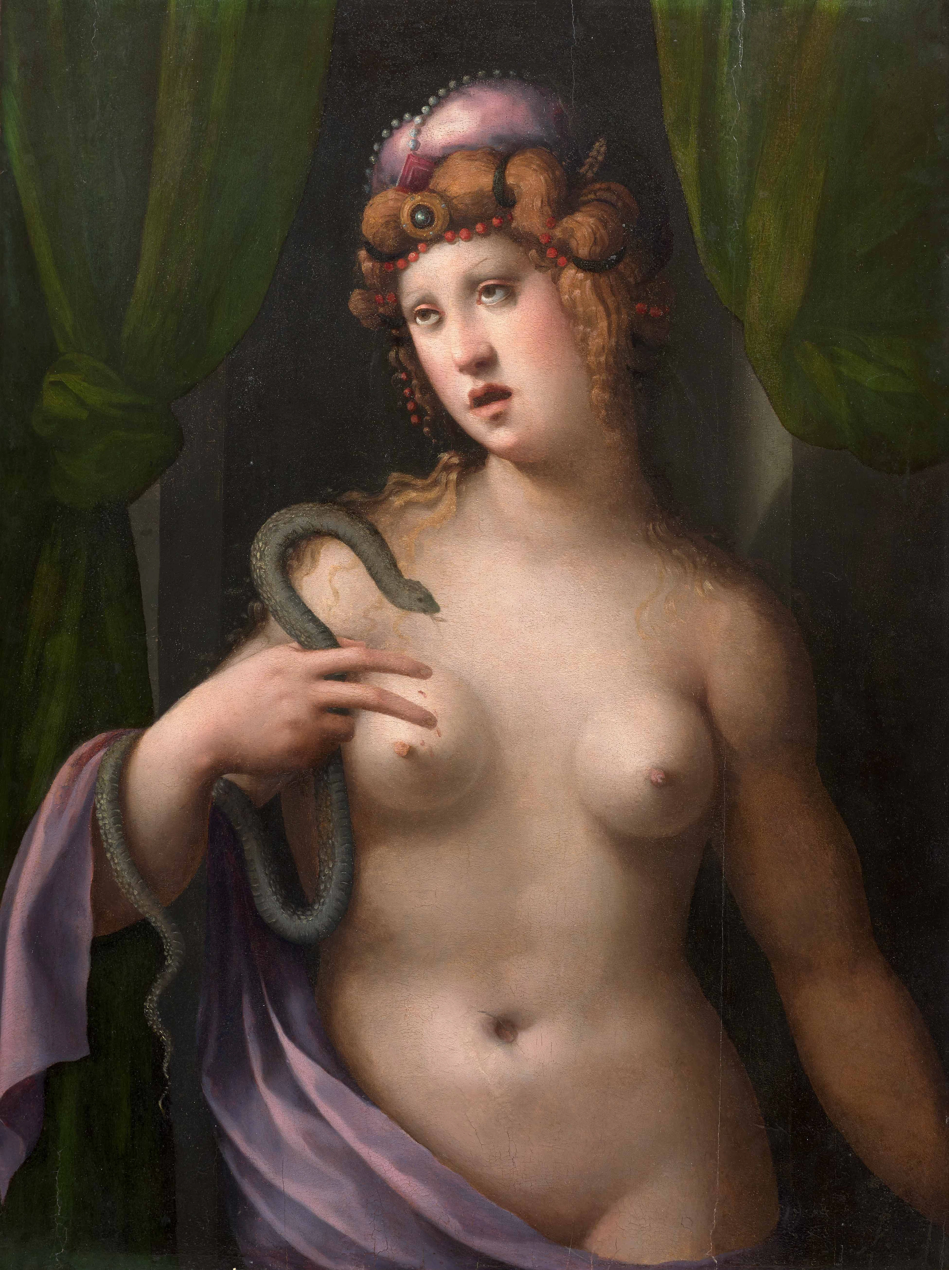 Ecole toscane du XVIe siècle Cléopâtre