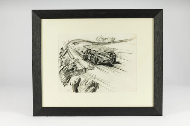 Jacano (1923 – 1995) - La Course automobile No reserve