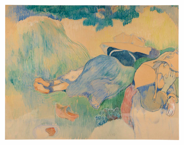 Femmes bretonnes au repos - 1889