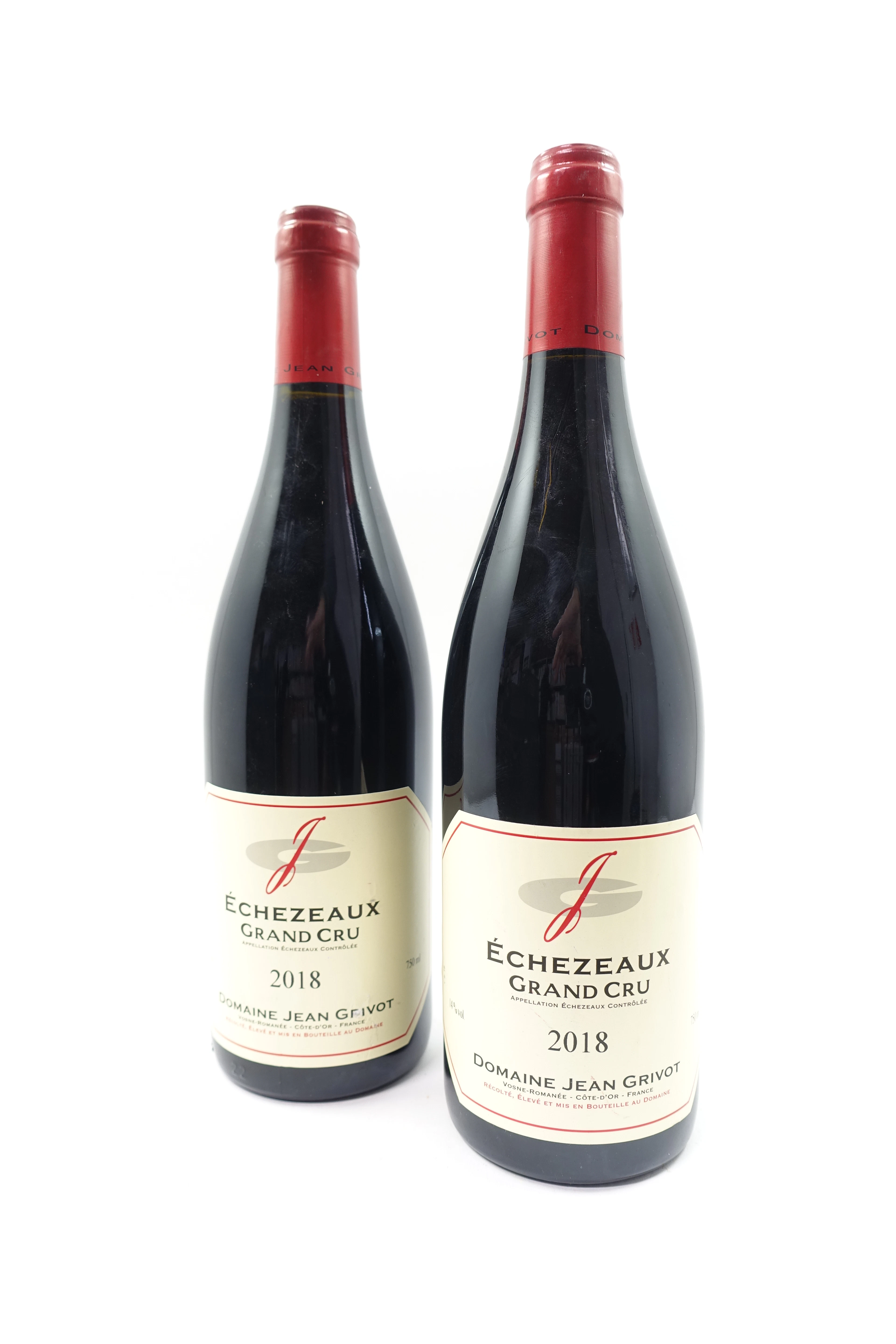 2 bts ECHEZEAUX 2018 Grand Cru. Domaine Jean Grivot