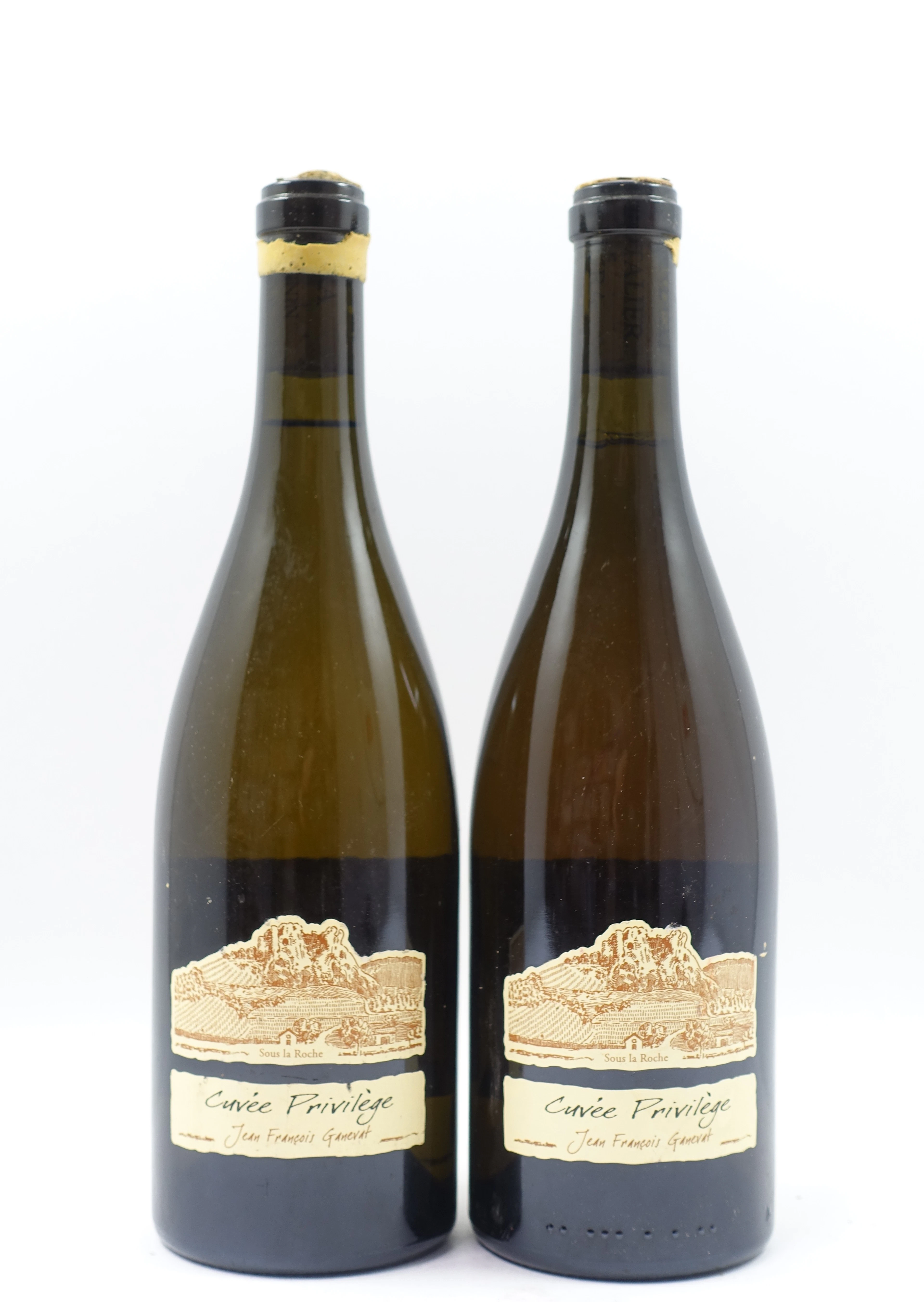 6 bts COTES DU JURA 2005 Savagnin. Cuvée Privilège. Jean François Ganevat