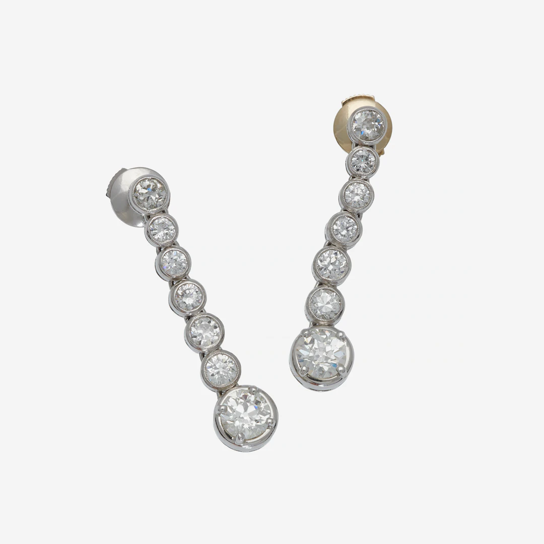 Paire de pendants d'oreilles
