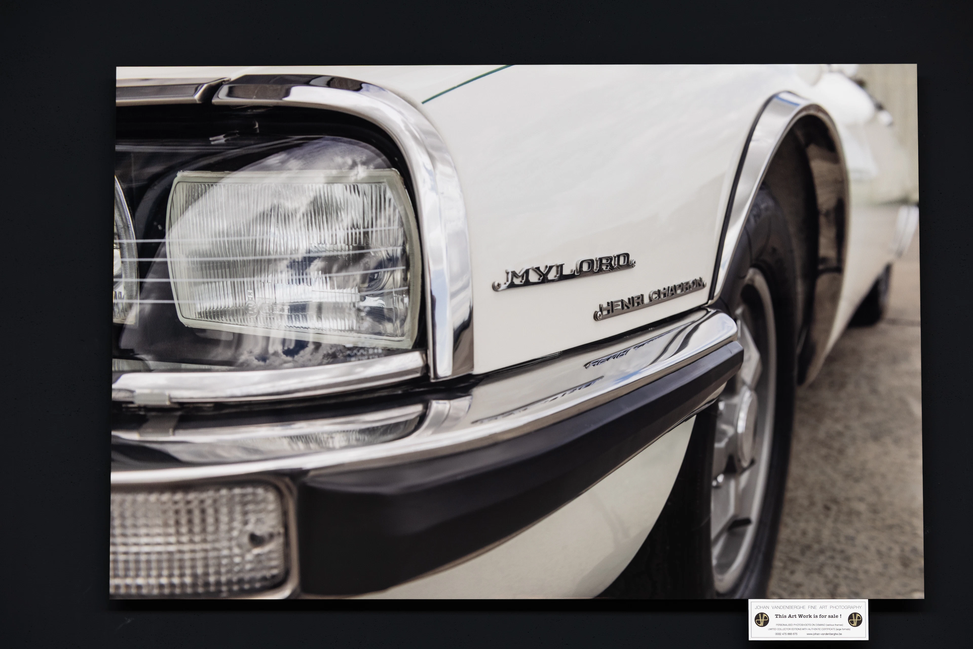 Johan Vandenberghe (Né en 1983 ) – Citroën Mylord SM No reserve