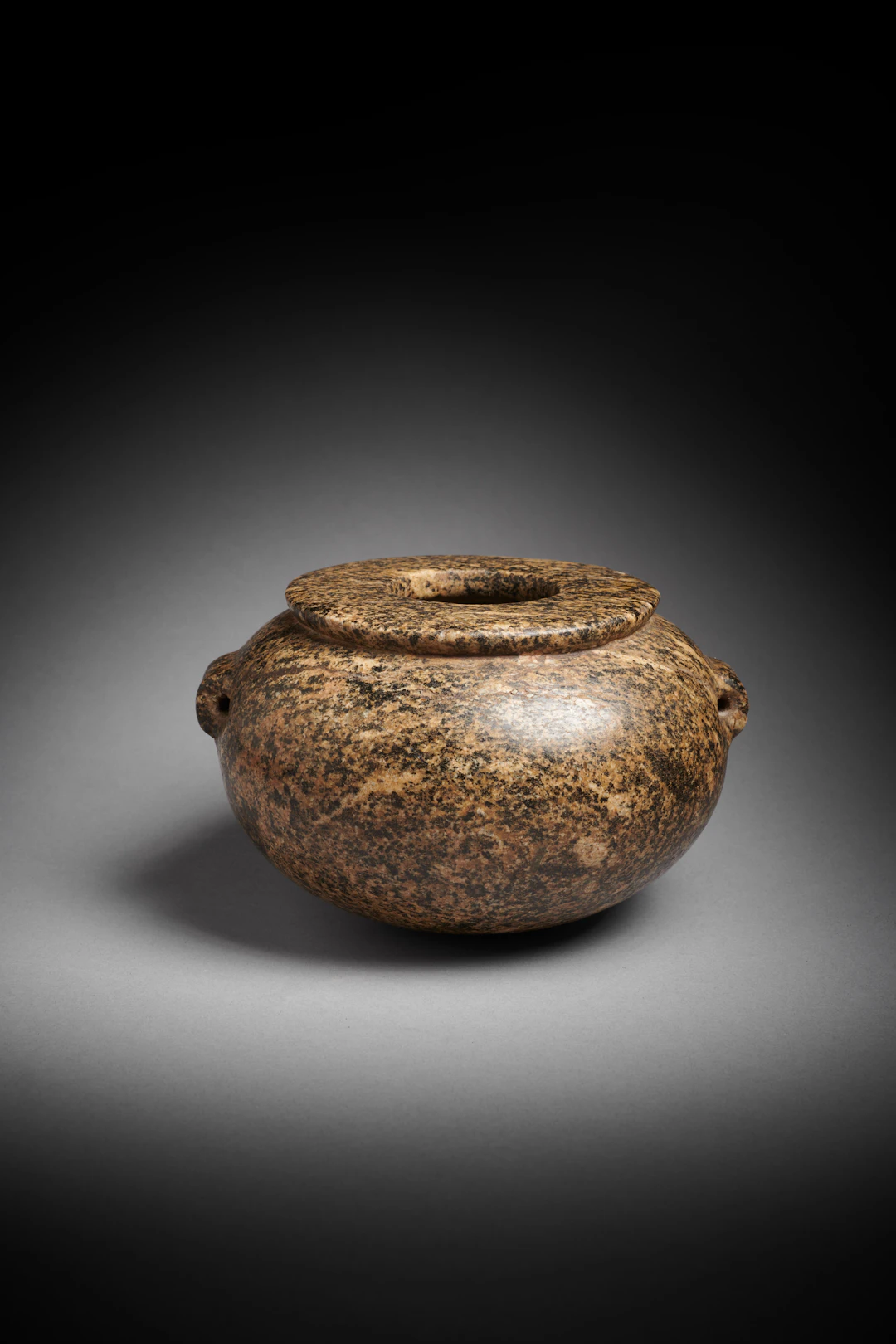 An Egyptian granodiorite jar