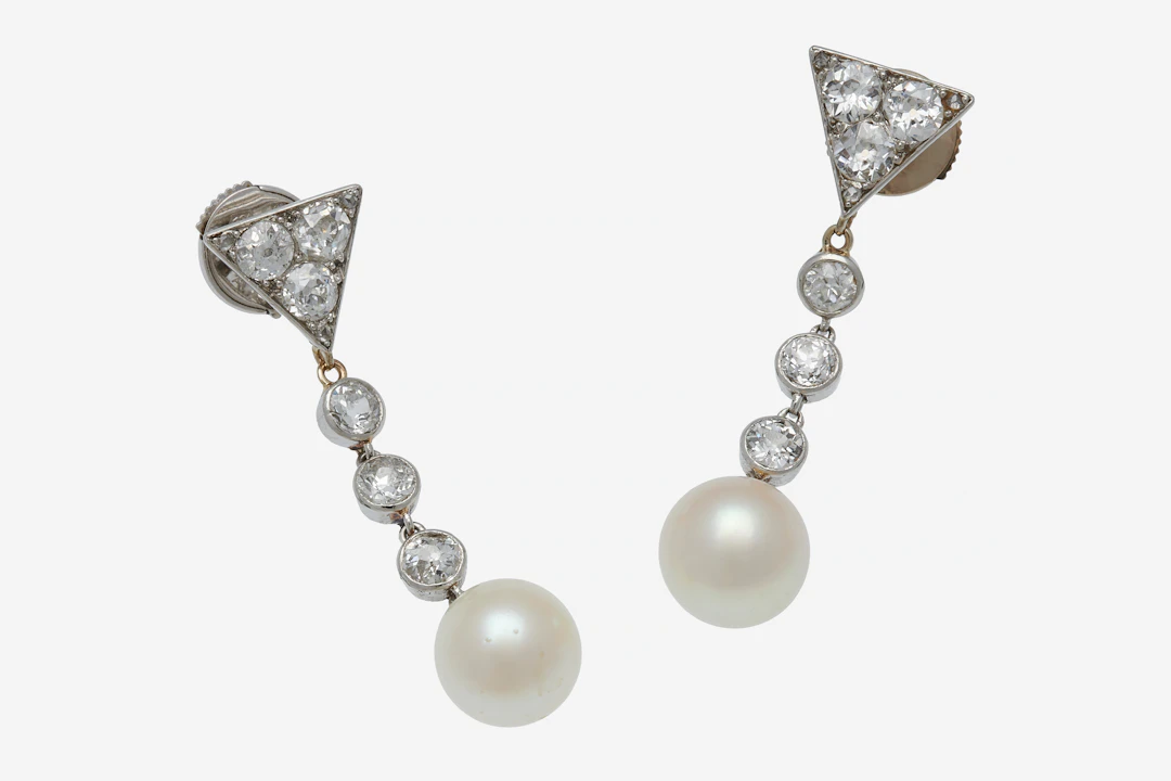 Paire de pendants d'oreilles