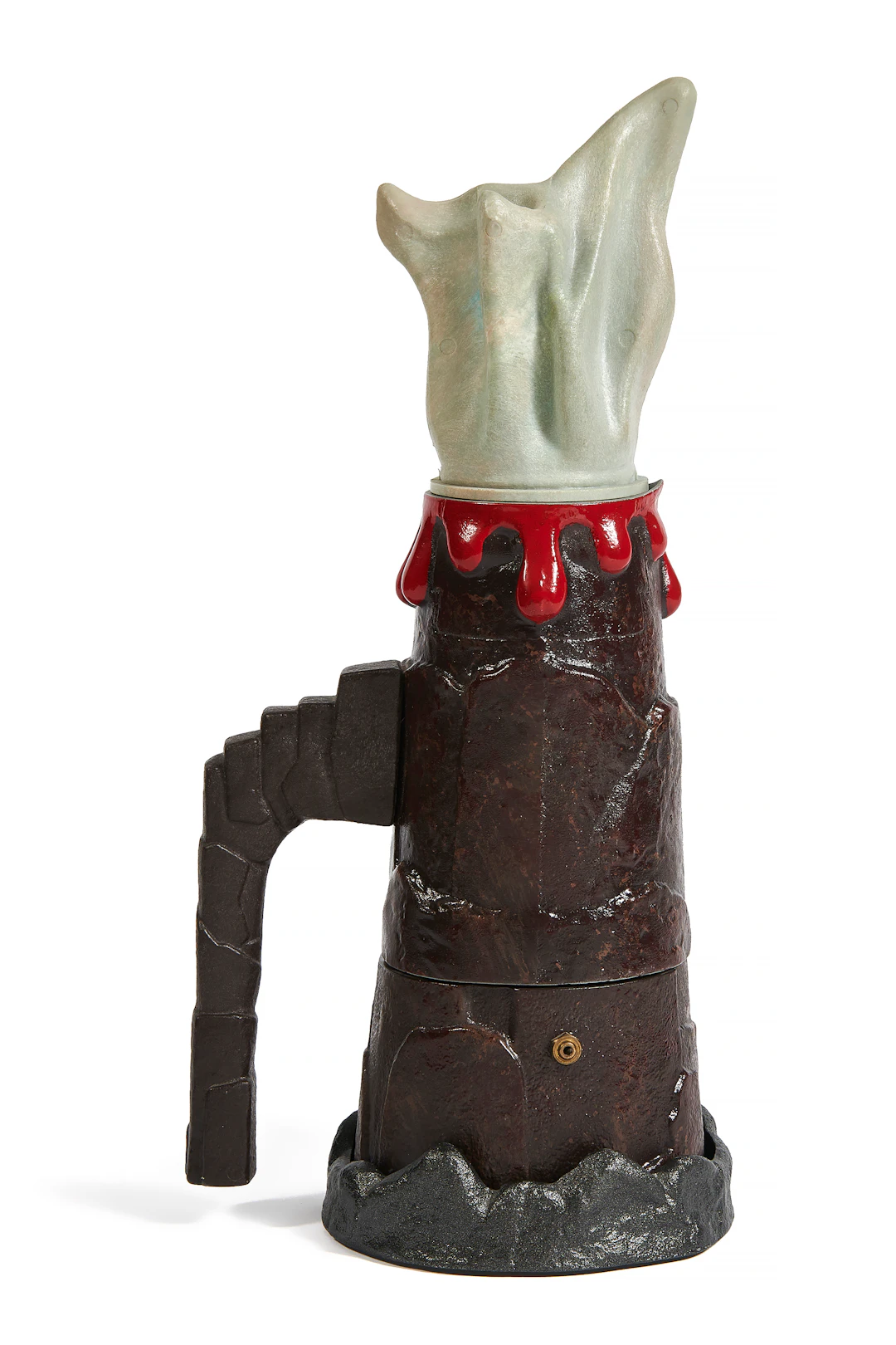 Gaetano PESCE Né en 1939 Cafetière "Vesuvio" - 1990