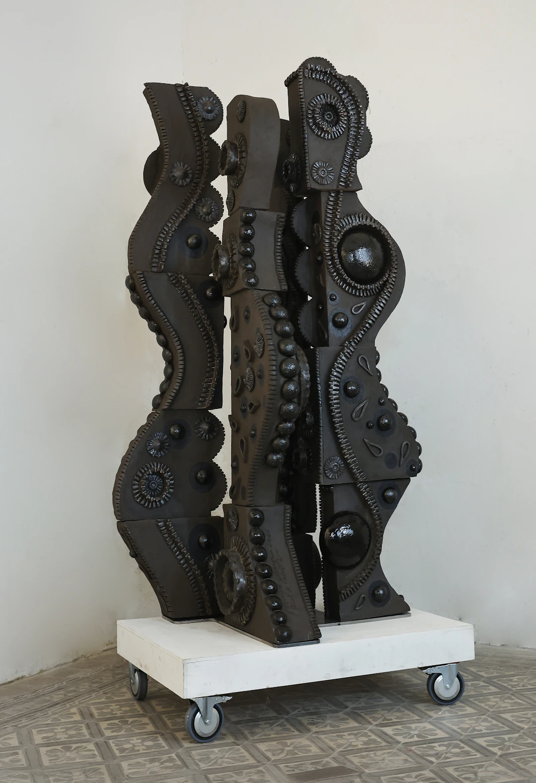 Frédérique FLEURY (Française - Née en 1957) Black is black 2 - 2026