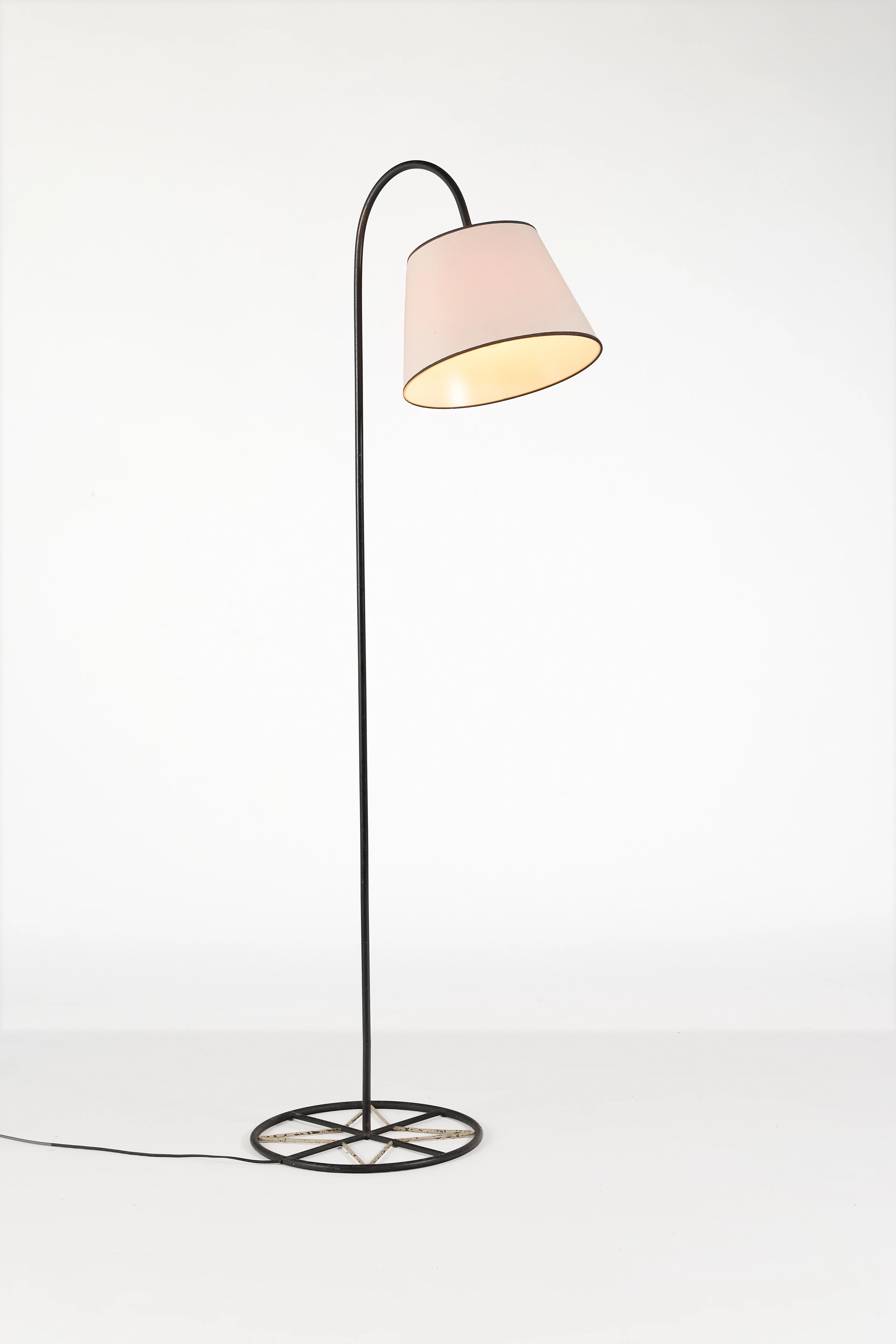 Jean Royère 1902-1981 Lampadaire "Ski" - circa 1950