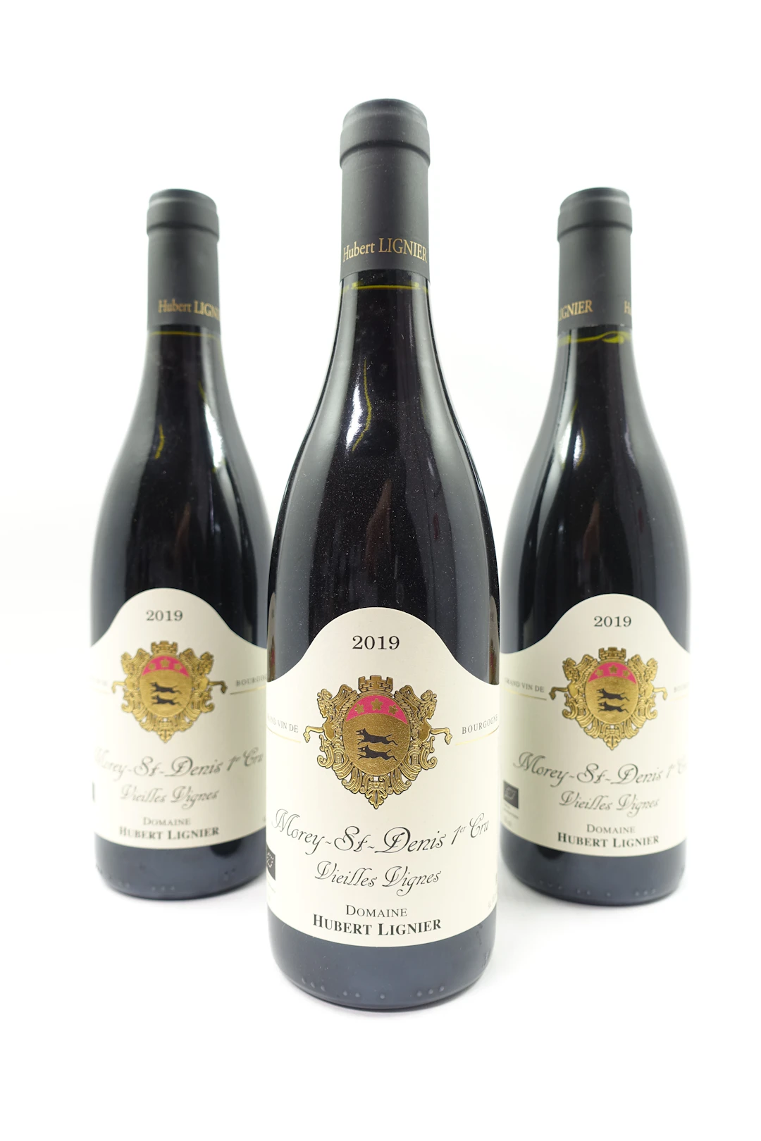 3 bts MOREY SAINT DENIS 2019 1er Cru Vieilles Vignes. Domaine Hubert Lignier