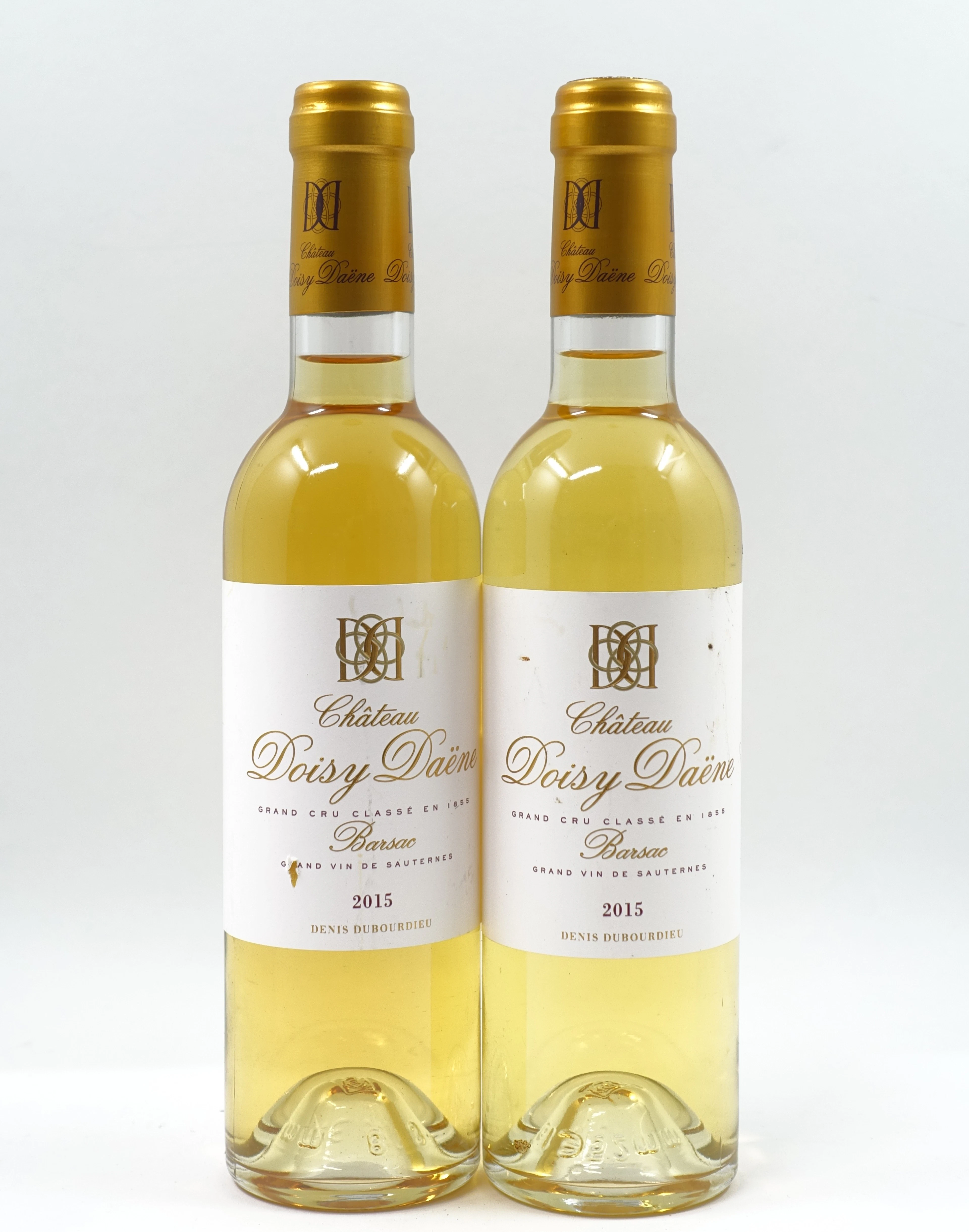 10 demi-bts CH DOISY DAENE 2015 1er cru Barsac