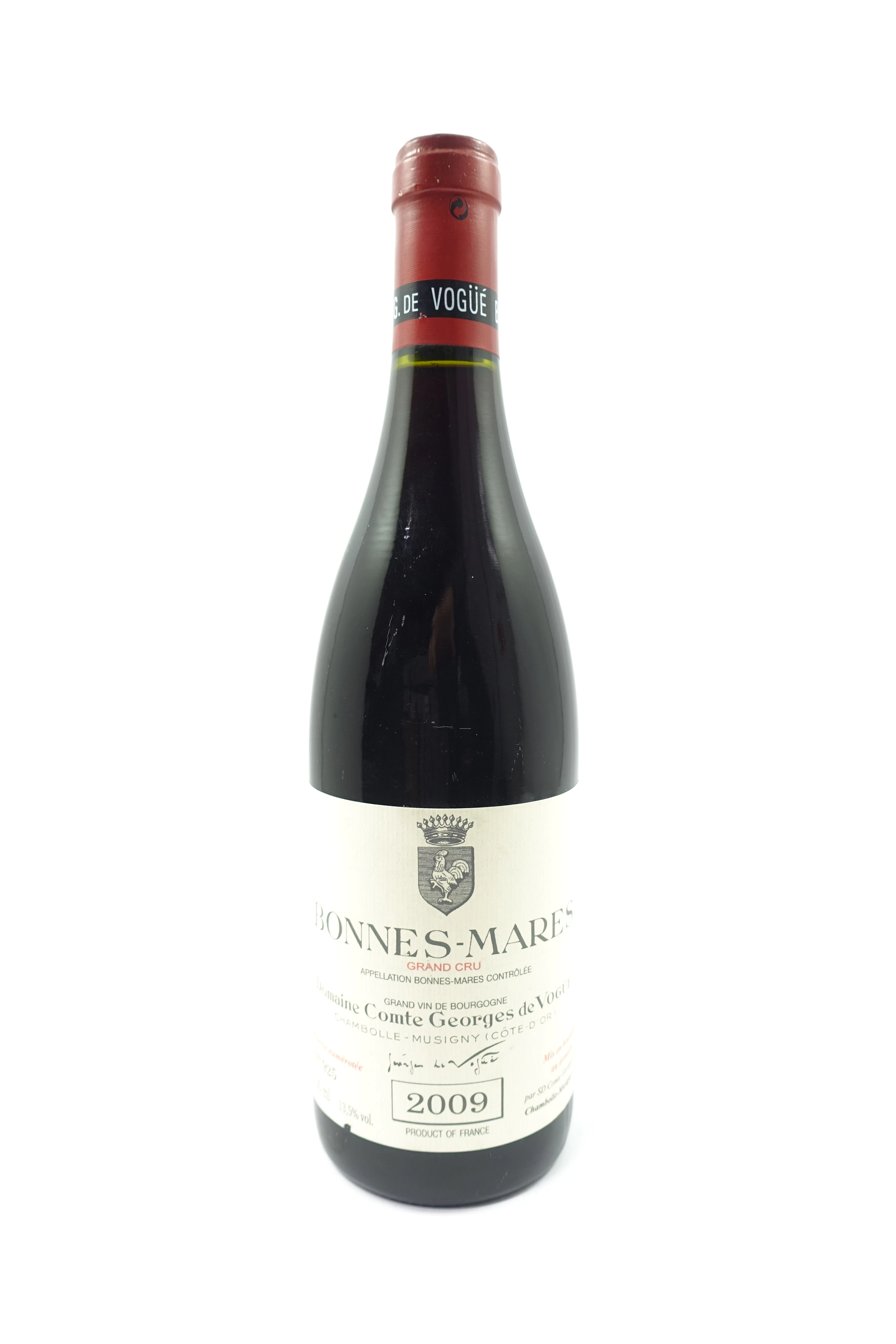 1 bt BONNES MARES 2009 Grand Cru. Comte Georges de Vogüé