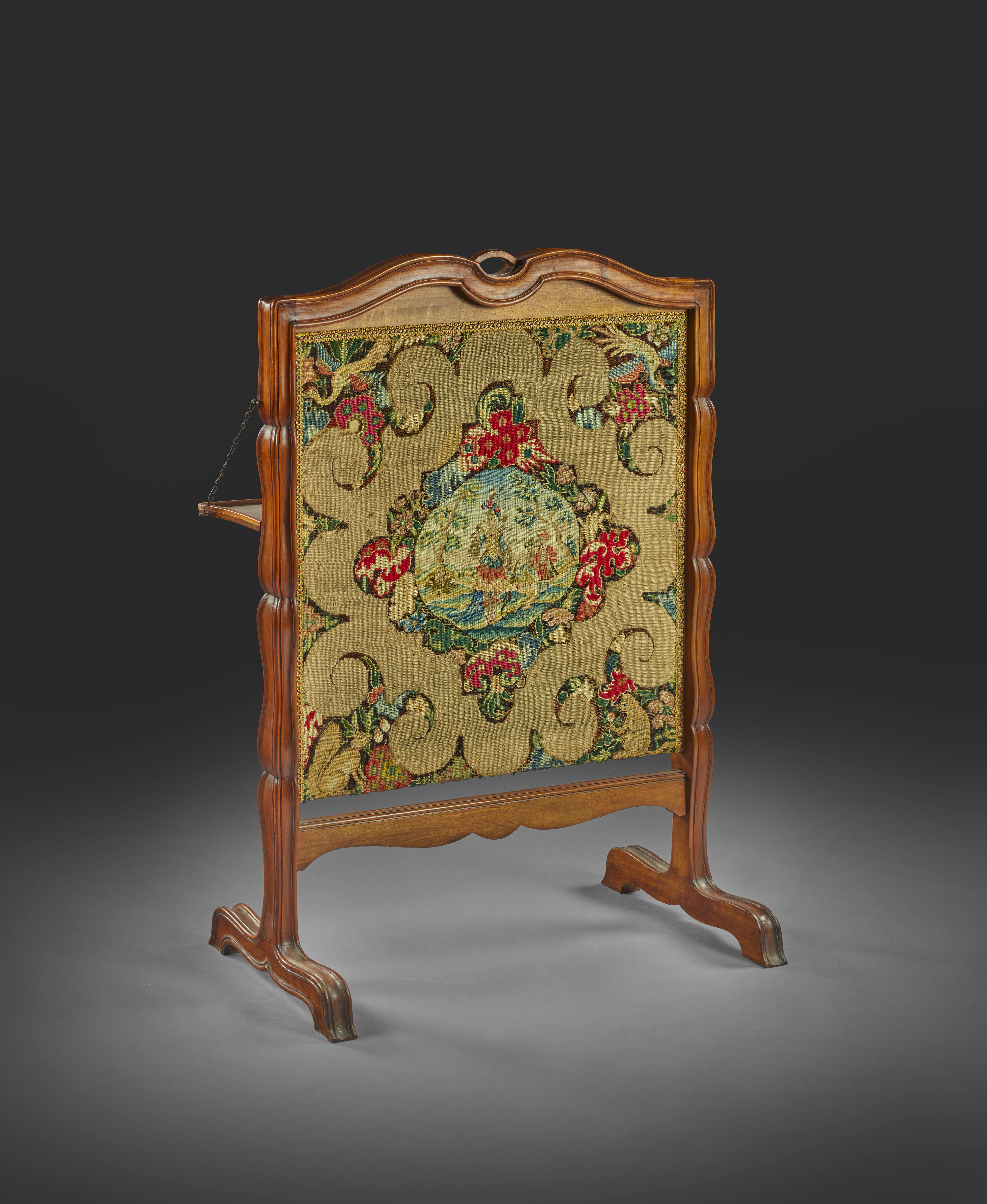 ÉCRAN DE CHEMINÉE DE STYLE LOUIS XV