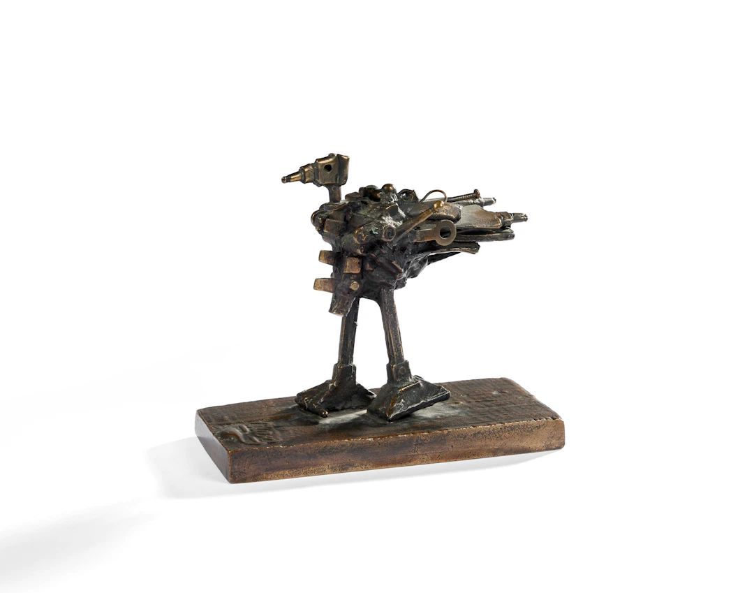 CÉSAR 1921 - 1998 Poule Cartier - circa 1985