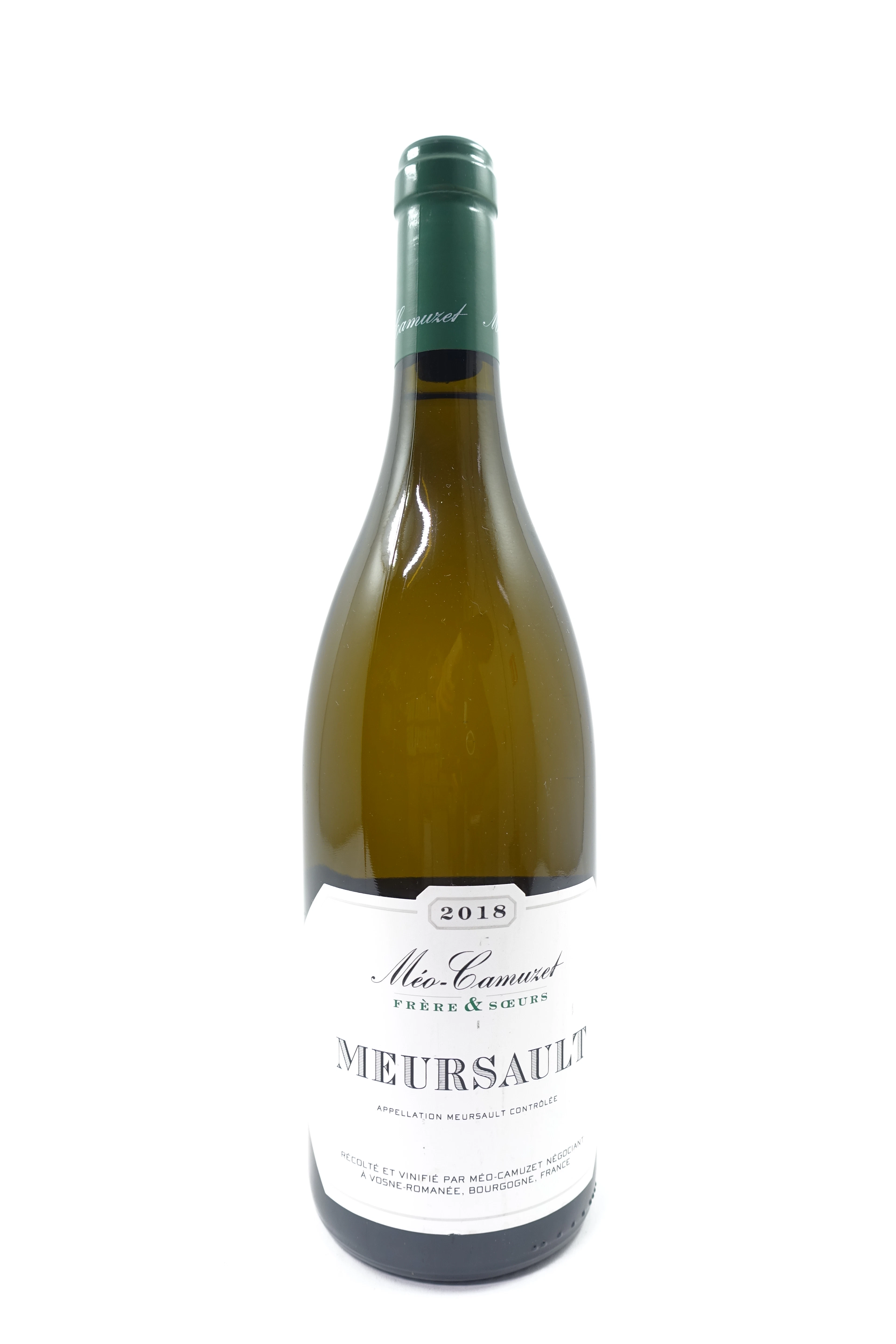 1 bt MEURSAULT 2018 Méo Camuzet Frère & Sœurs