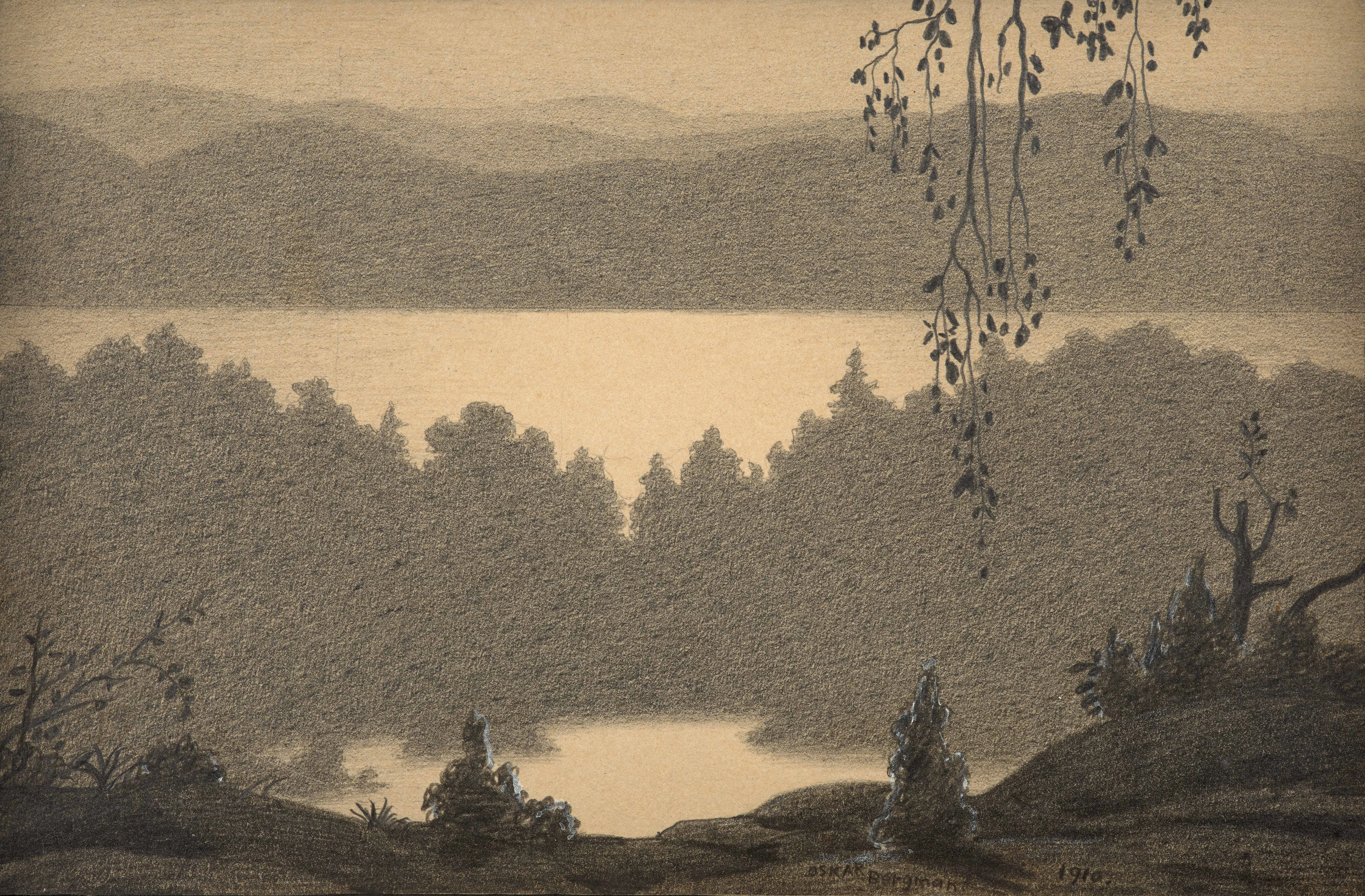 Paysage au lac -1910