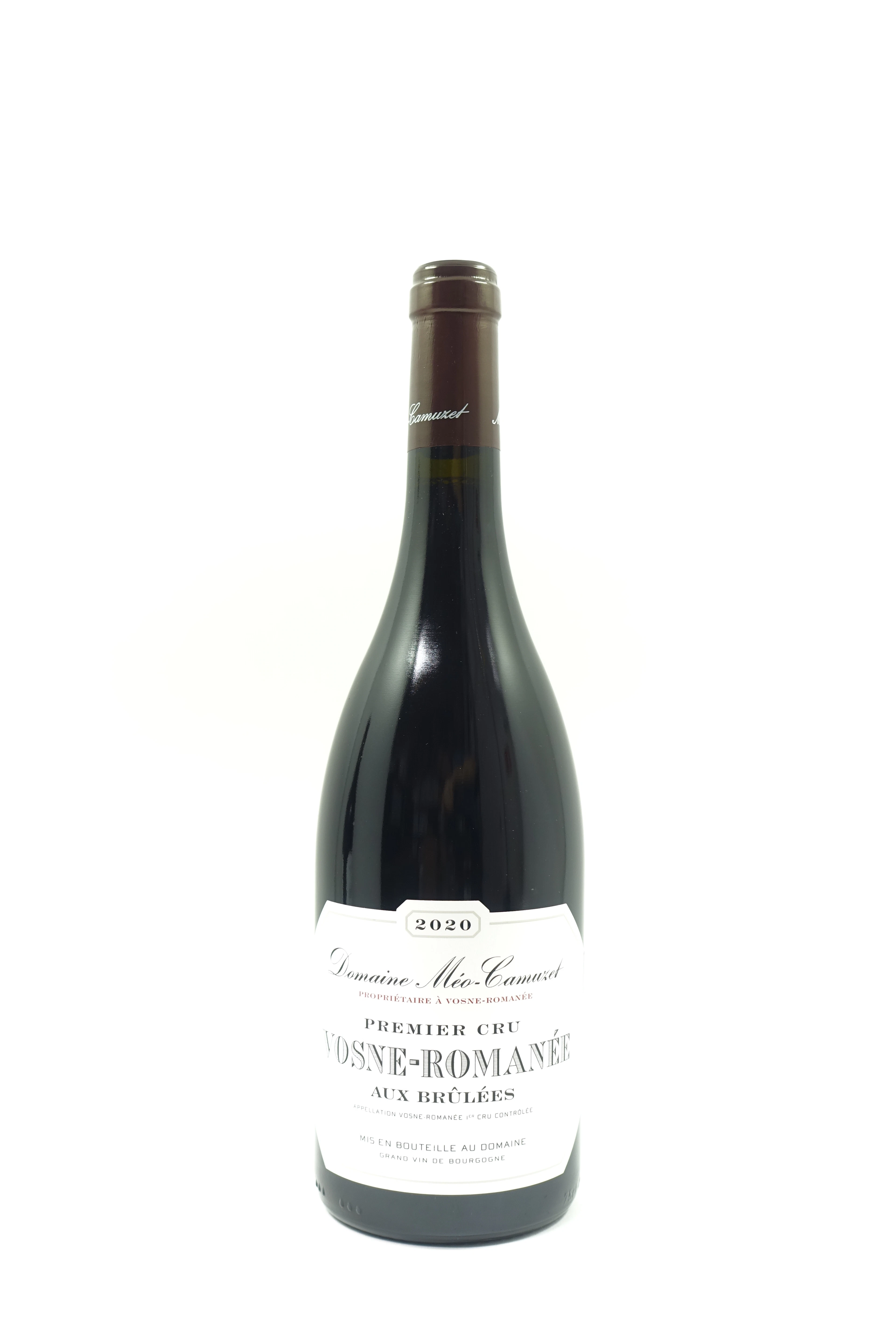 1 bt VOSNE ROMANEE 2020 1er Cru Aux Brulées. Domaine Méo Camuzet
