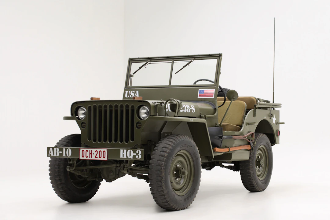 1942 Willys MB Jeep with trailer No reserve