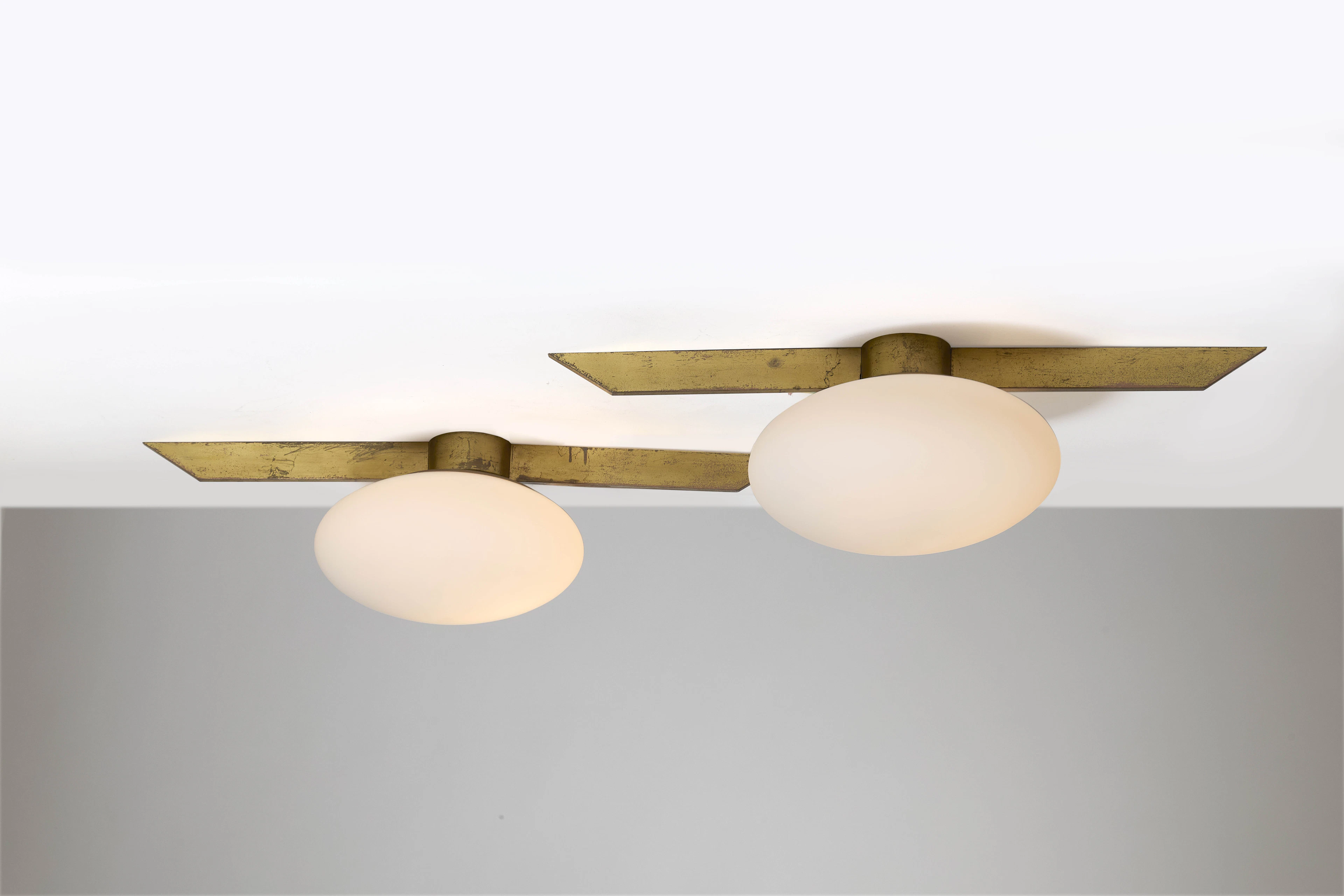 Paire de plafonniers « Luna » – circa 1961