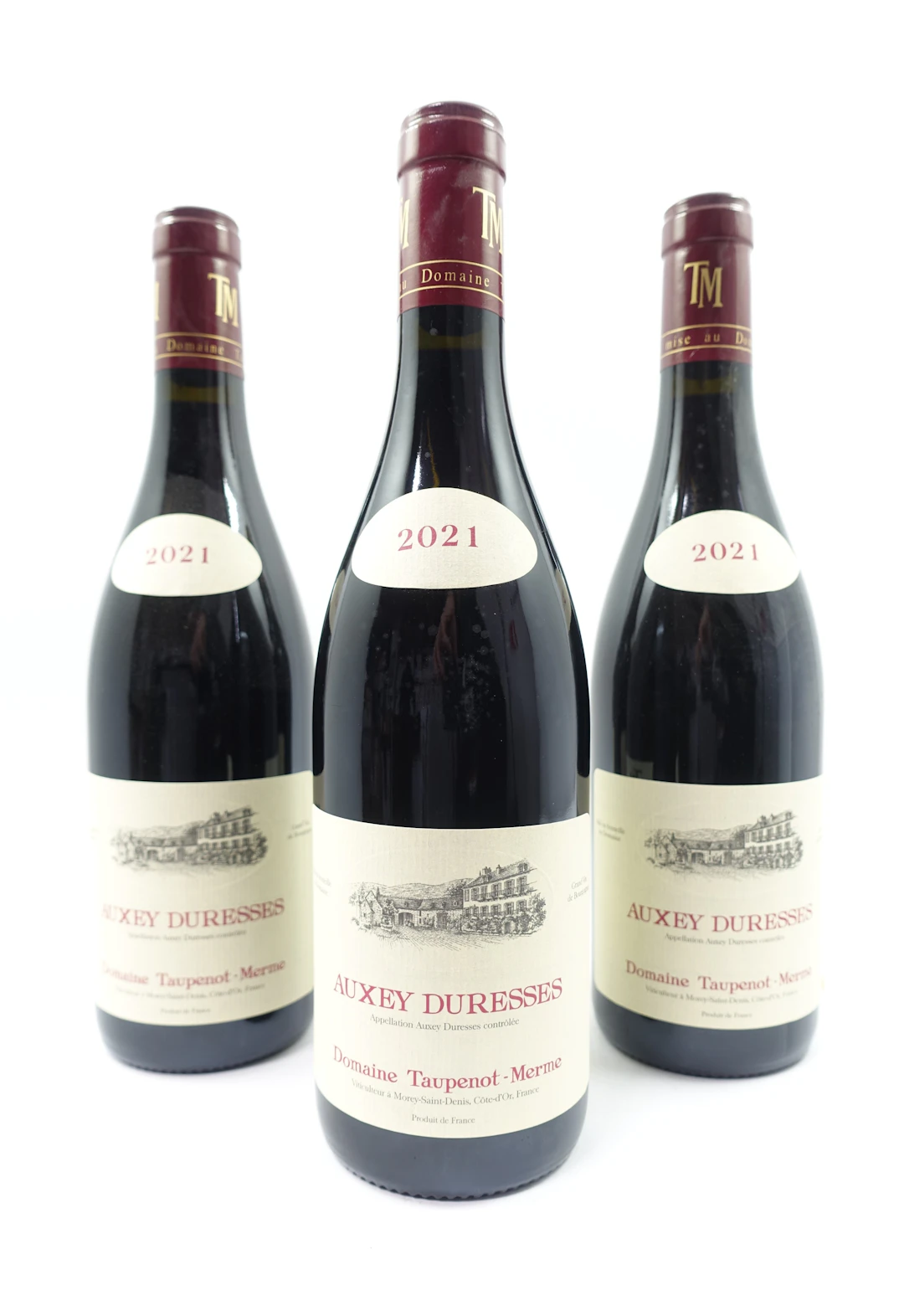 6 bts AUXEY DURESSES 2021 Domaine Taupenot-Merme