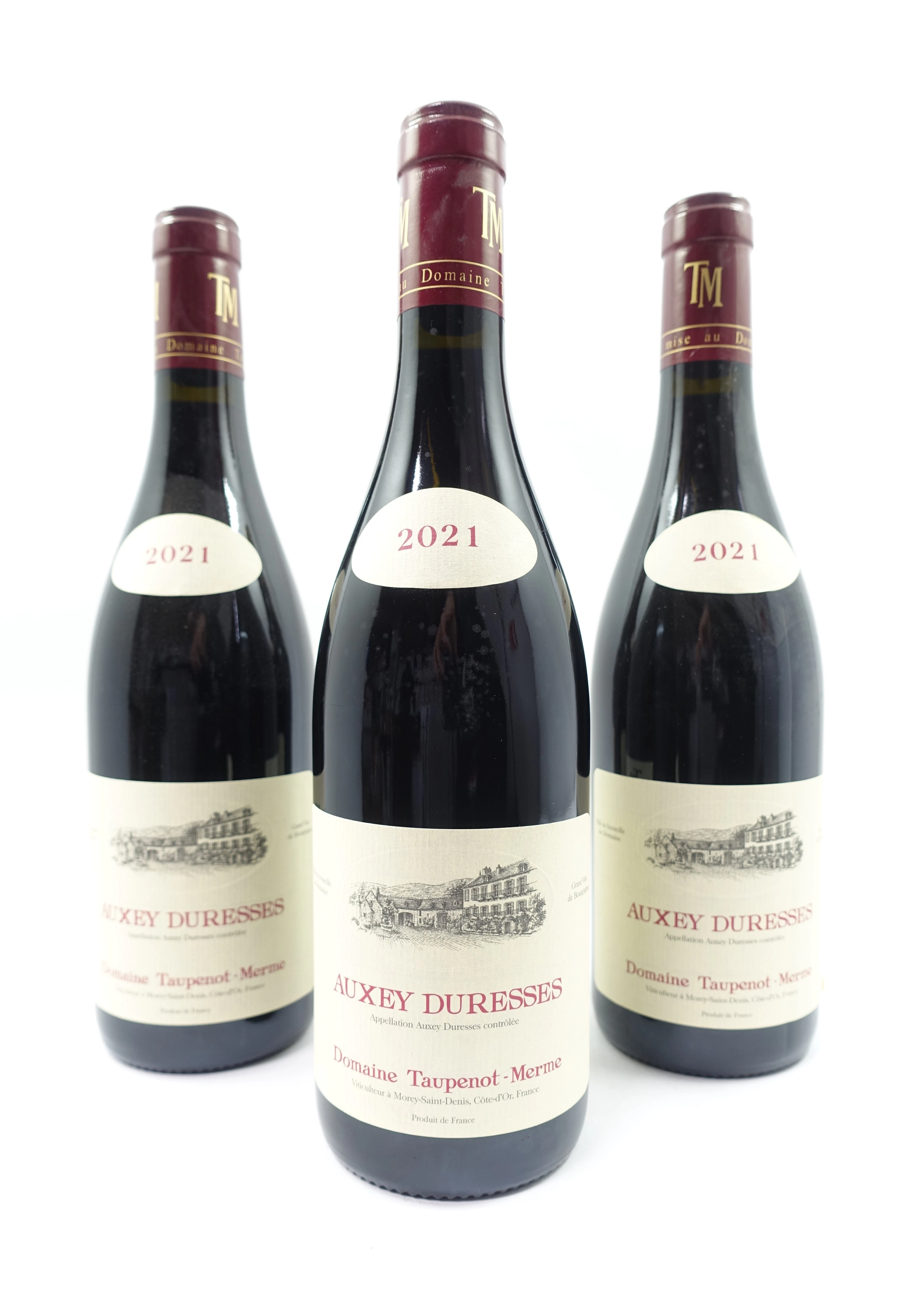 6 bts AUXEY DURESSES 2021 Domaine Taupenot-Merme