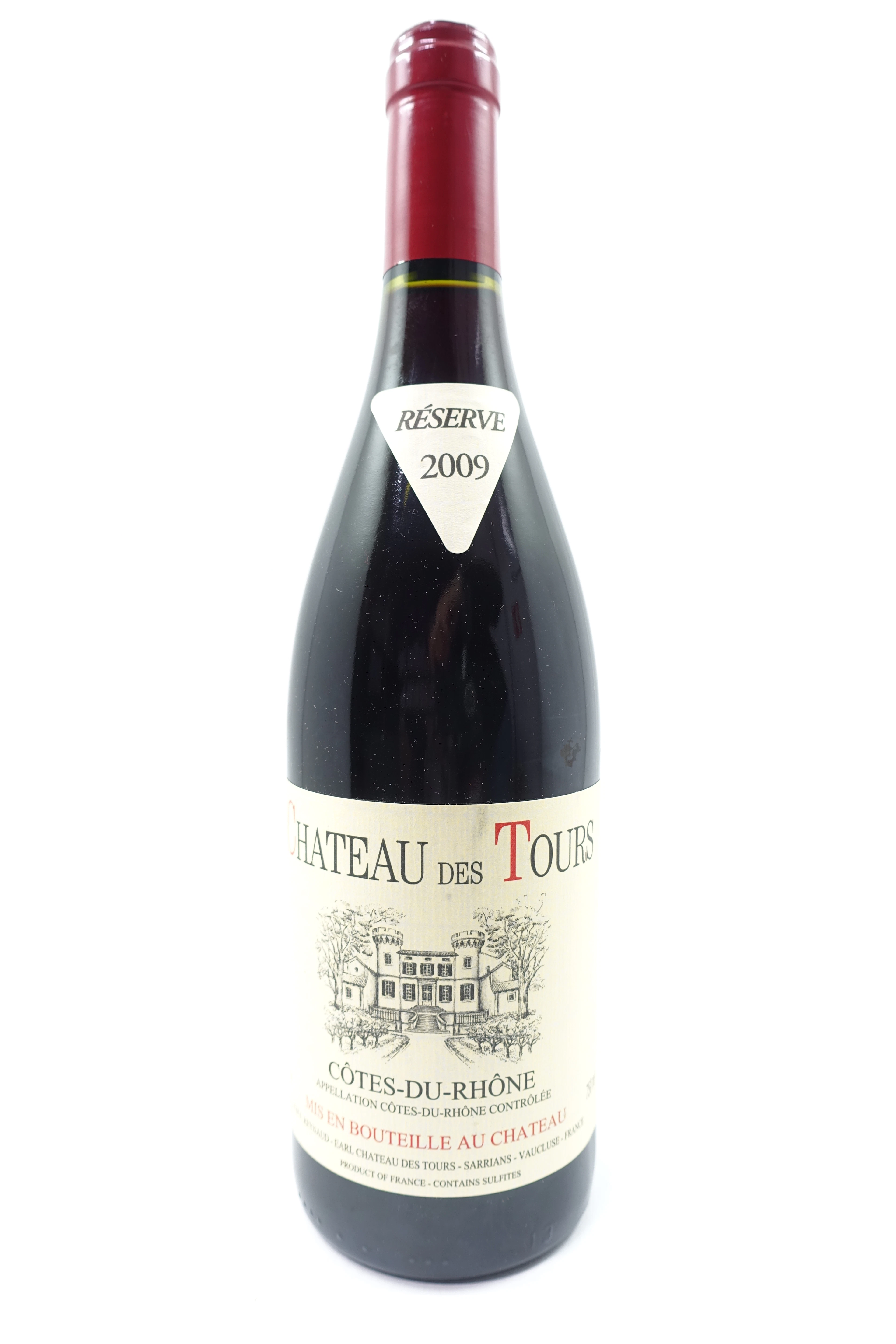 1 bt COTES DU RHONE 2009 Château des Tours